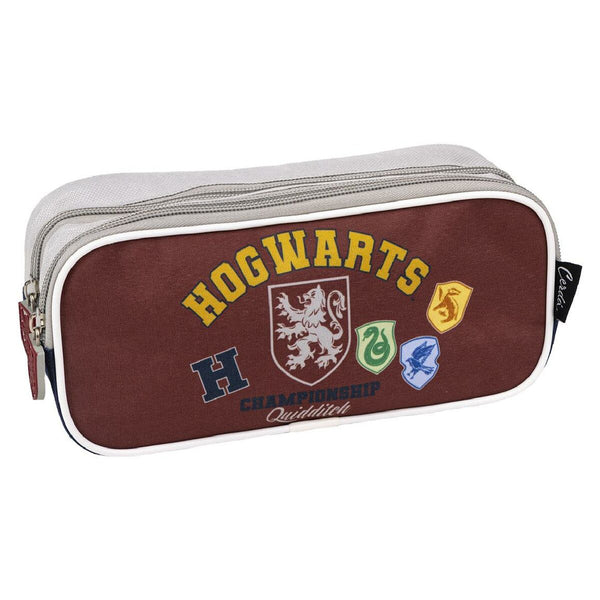 Dubbel bär-allt Harry Potter Howarts 22,5 x 8 x 10 cm Röd Mörkblå-Kontor och Kontorsmaterial, Skol- och utbildningsmaterial-Harry Potter-peaceofhome.se