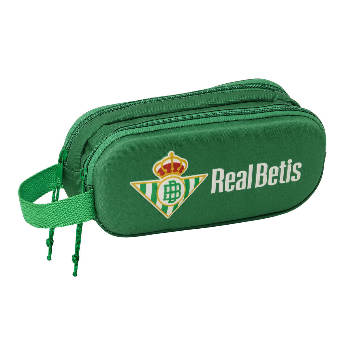 Dubbel bär-allt Real Betis Balompié Grön 21 x 8 x 6 cm 3D-Kontor och Kontorsmaterial, Skol- och utbildningsmaterial-Real Betis Balompié-peaceofhome.se