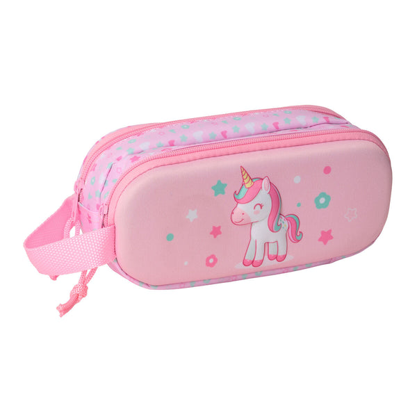 Dubbel bär-allt Safta Rosa 21 x 8 x 6 cm 3D-Kontor och Kontorsmaterial, Skol- och utbildningsmaterial-Safta-peaceofhome.se