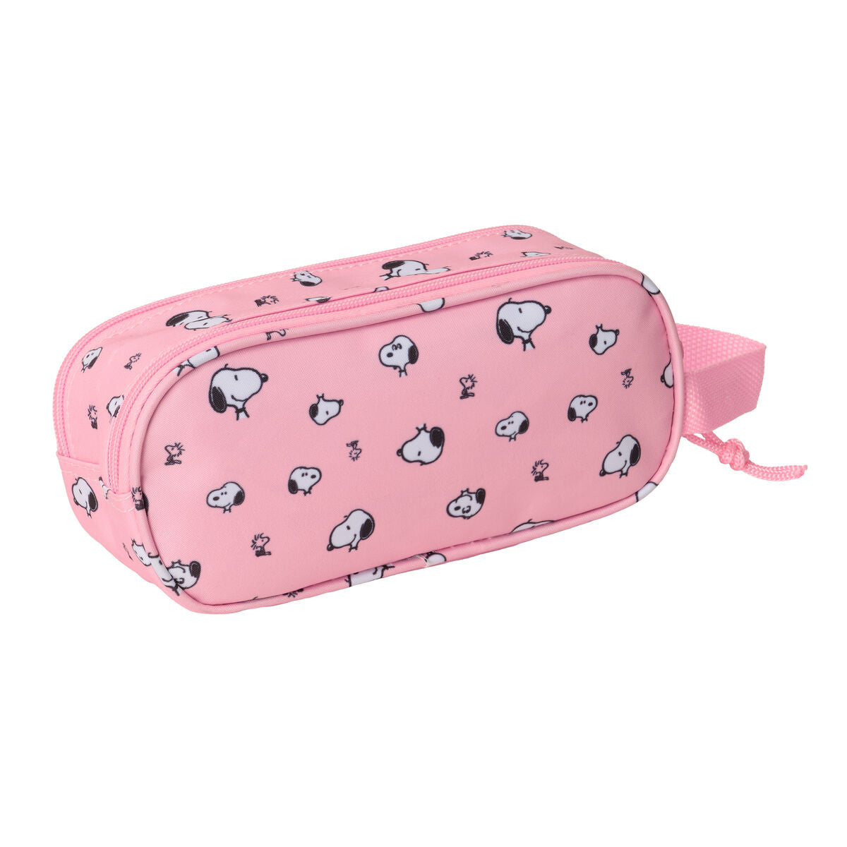 Dubbel bär-allt Snoopy Rosa 21 x 8 x 6 cm 3D-Kontor och Kontorsmaterial, Skol- och utbildningsmaterial-Snoopy-peaceofhome.se