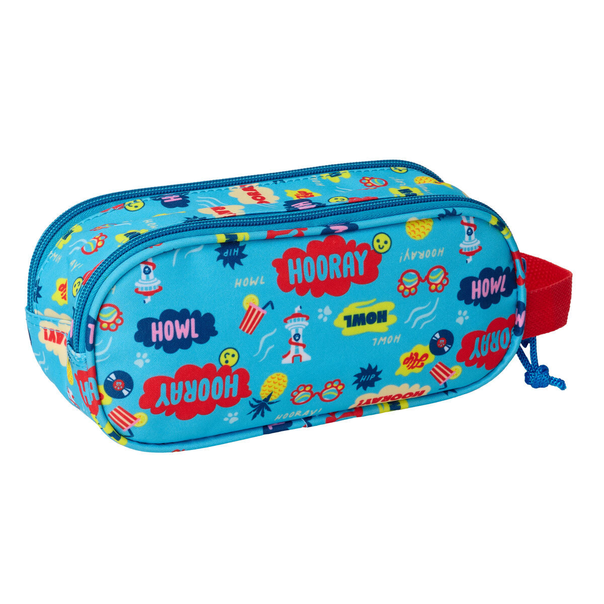Dubbel bär-allt The Paw Patrol Blå 21 x 8 x 6 cm 3D-Kontor och Kontorsmaterial, Skol- och utbildningsmaterial-The Paw Patrol-peaceofhome.se