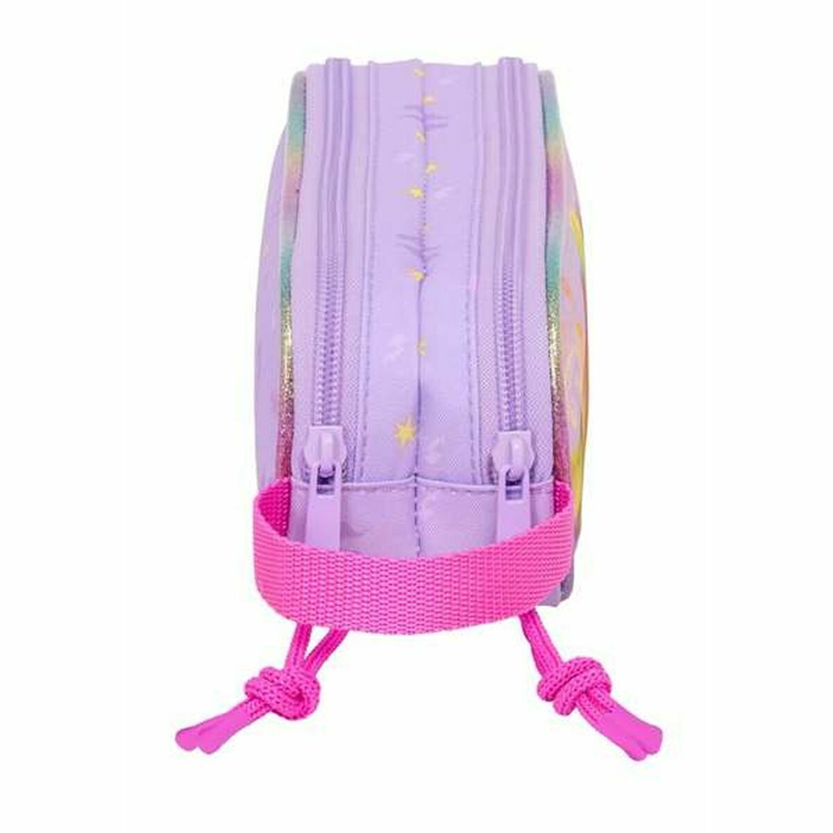 Dubbel bär-allt Unicorn Academy Lila 21 x 8 x 6 cm-Kontor och Kontorsmaterial, Skol- och utbildningsmaterial-Unicorn Academy-peaceofhome.se