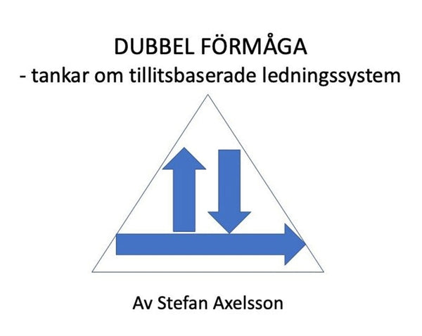 Dubbel förmåga - tankar om tillitsbaserade ledningssystem – E-bok – Laddas ner-Digitala böcker-Axiell-peaceofhome.se