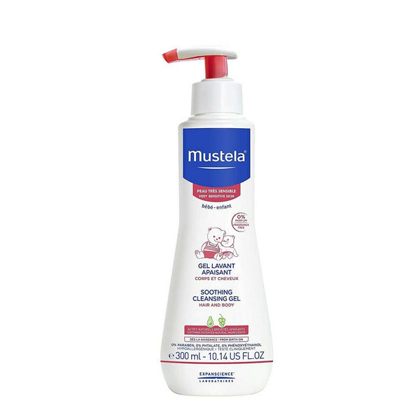 Duschgel Mustela Lugnande 300 ml-Bebis, Hygien och vård-Mustela-peaceofhome.se