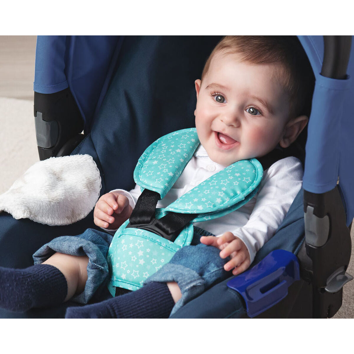 Dynor för säkerhetsbälte Blå-Bebis, Barnvagnar, sulky och tillbehör-BigBuy Kids-peaceofhome.se