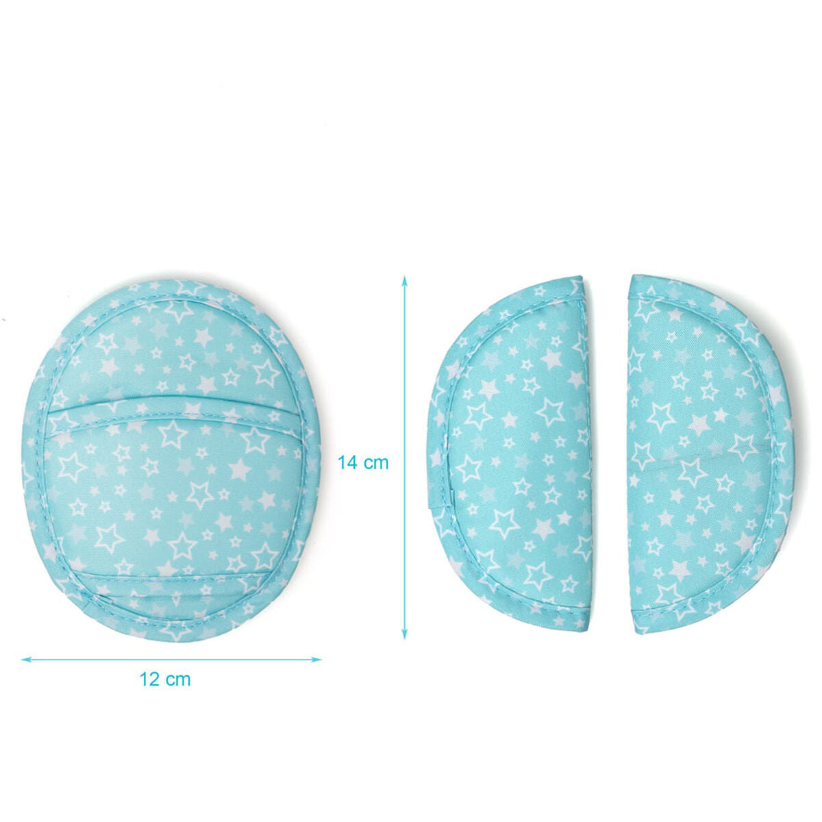 Dynor för säkerhetsbälte Blå-Bebis, Barnvagnar, sulky och tillbehör-BigBuy Kids-peaceofhome.se