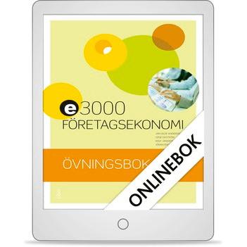 E3000 Företagsekonomi 1 Övningsbok Onlinebok (12 mån)-Digitala böcker-Liber-peaceofhome.se
