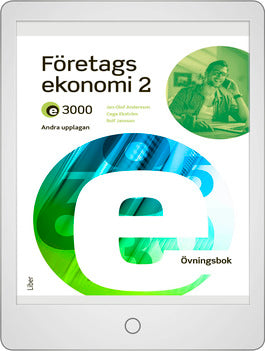 E3000 Företagsekonomi 2 Övningsbok Onlinebok-Digitala böcker-Liber-peaceofhome.se