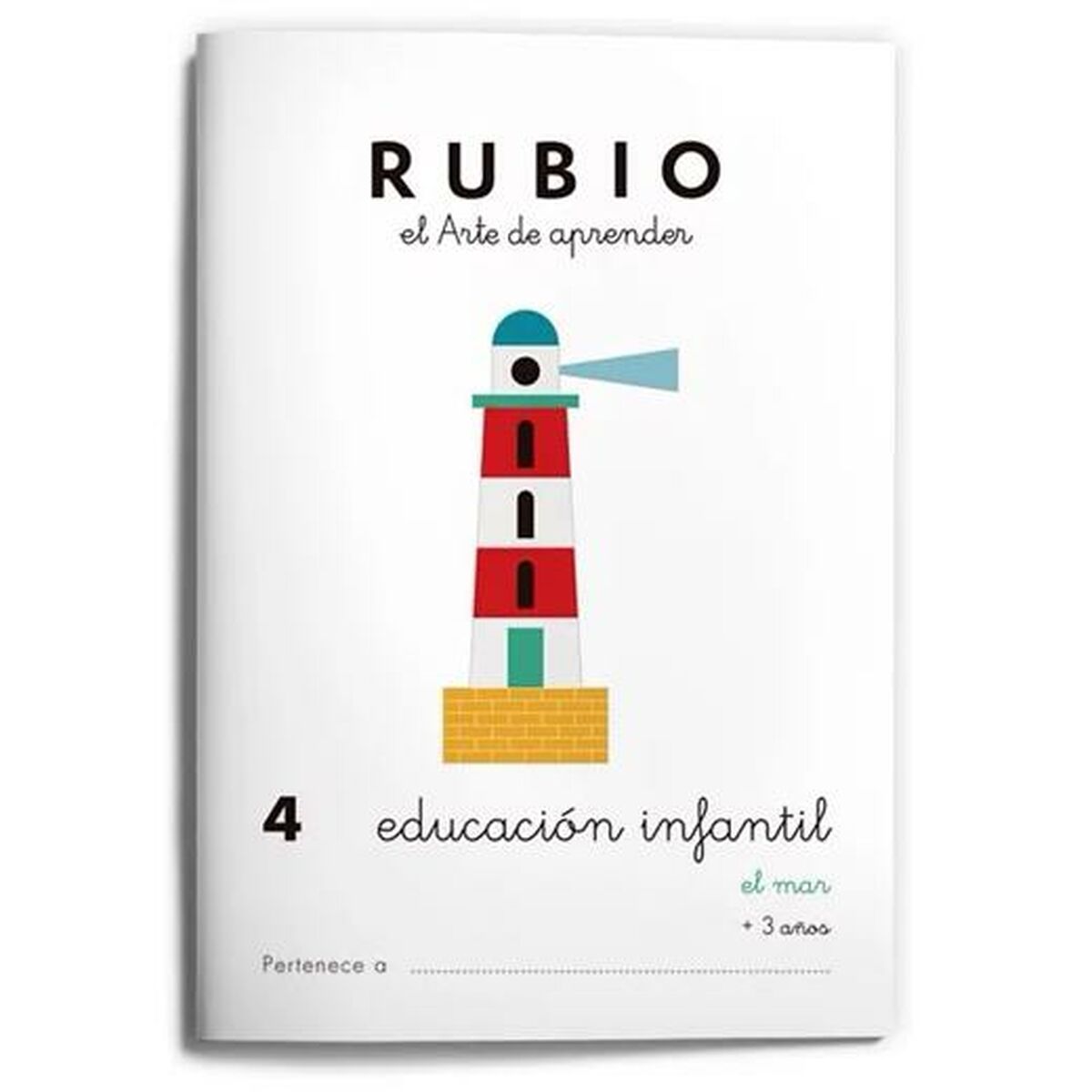 Early Childhood Education Notebook Rubio Nº4 A5 spanska (10 antal)-Kontor och Kontorsmaterial, Pappersprodukter för kontoret-Cuadernos Rubio-peaceofhome.se