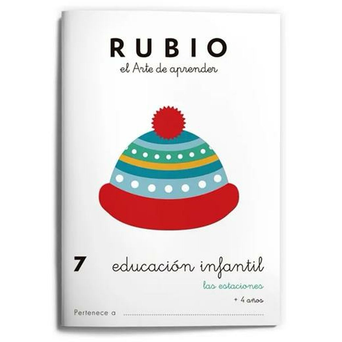 Early Childhood Education Notebook Rubio Nº7 A5 spanska (10 antal)-Kontor och Kontorsmaterial, Pappersprodukter för kontoret-Cuadernos Rubio-peaceofhome.se