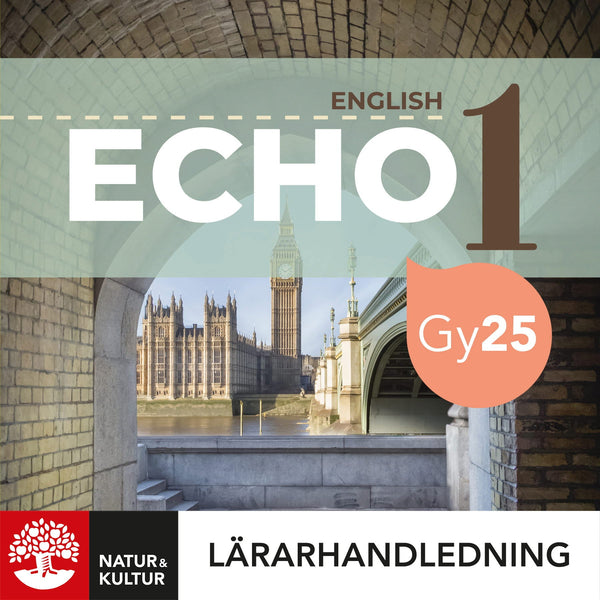 Echo English 1 Lärarhandledning Digital-Digitala böcker-Natur & Kultur Digital-peaceofhome.se