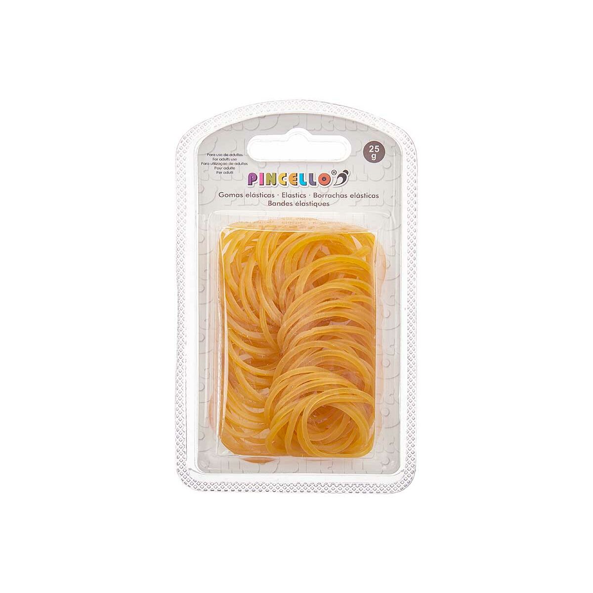 Elastiska band Pincello 403 403 Gul 7,5 x 13 x 2 cm Liten (24 antal)-Kontor och Kontorsmaterial, Kontorsmaterial-Pincello-peaceofhome.se
