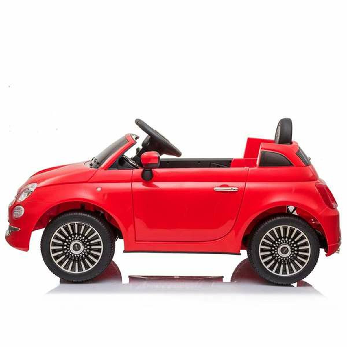 Elektrisk bil för barn Fiat 500 Röd Med fjärrkontroll MP3 30 W 6 V 113 x 67,5 x 53 cm-Leksaker och spel, Sport och utomhus-BigBuy Fun-peaceofhome.se