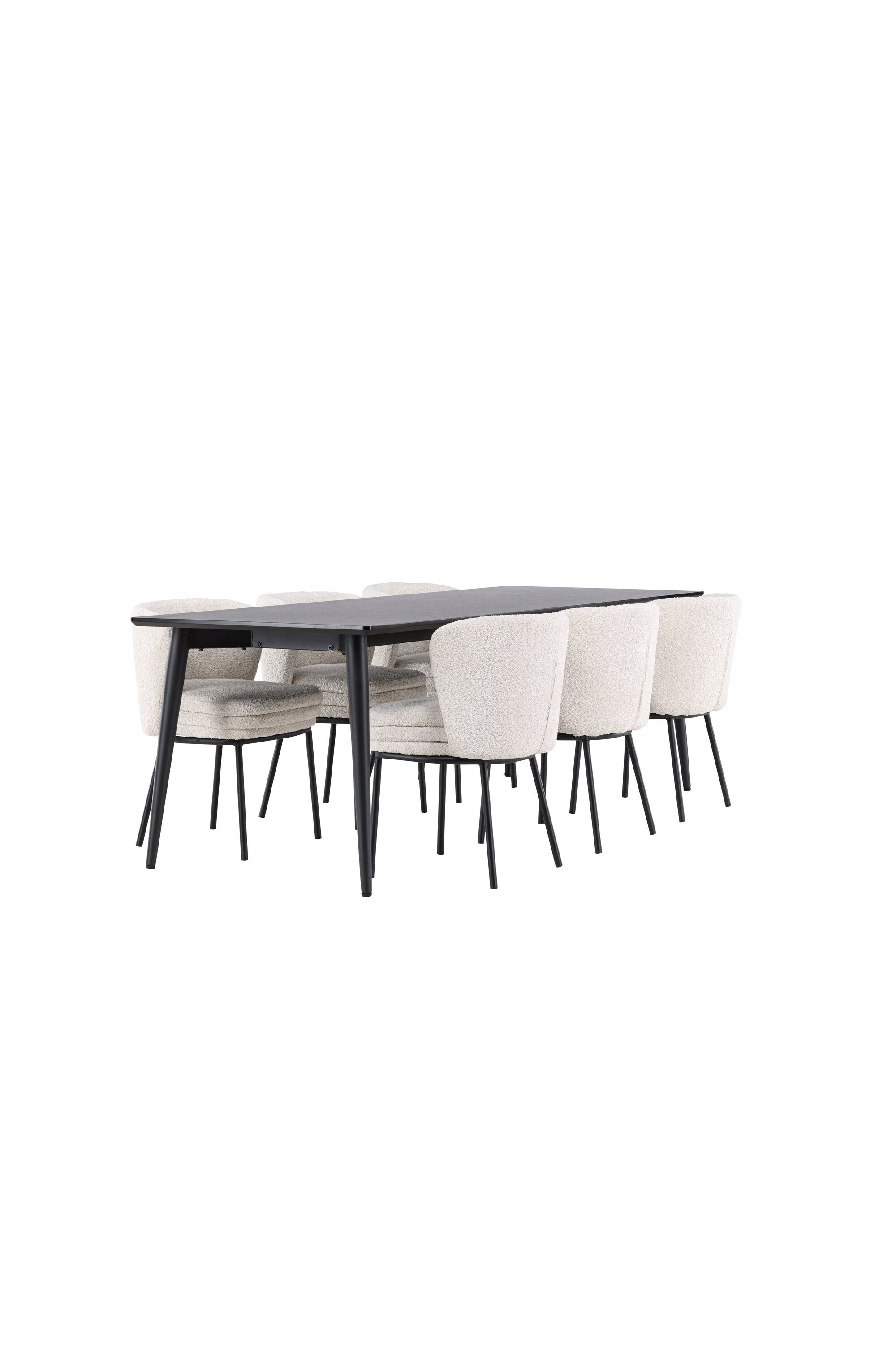 Ellis Matbord med Agnes Matstol-GR Dining Set-Venture Home-peaceofhome.se