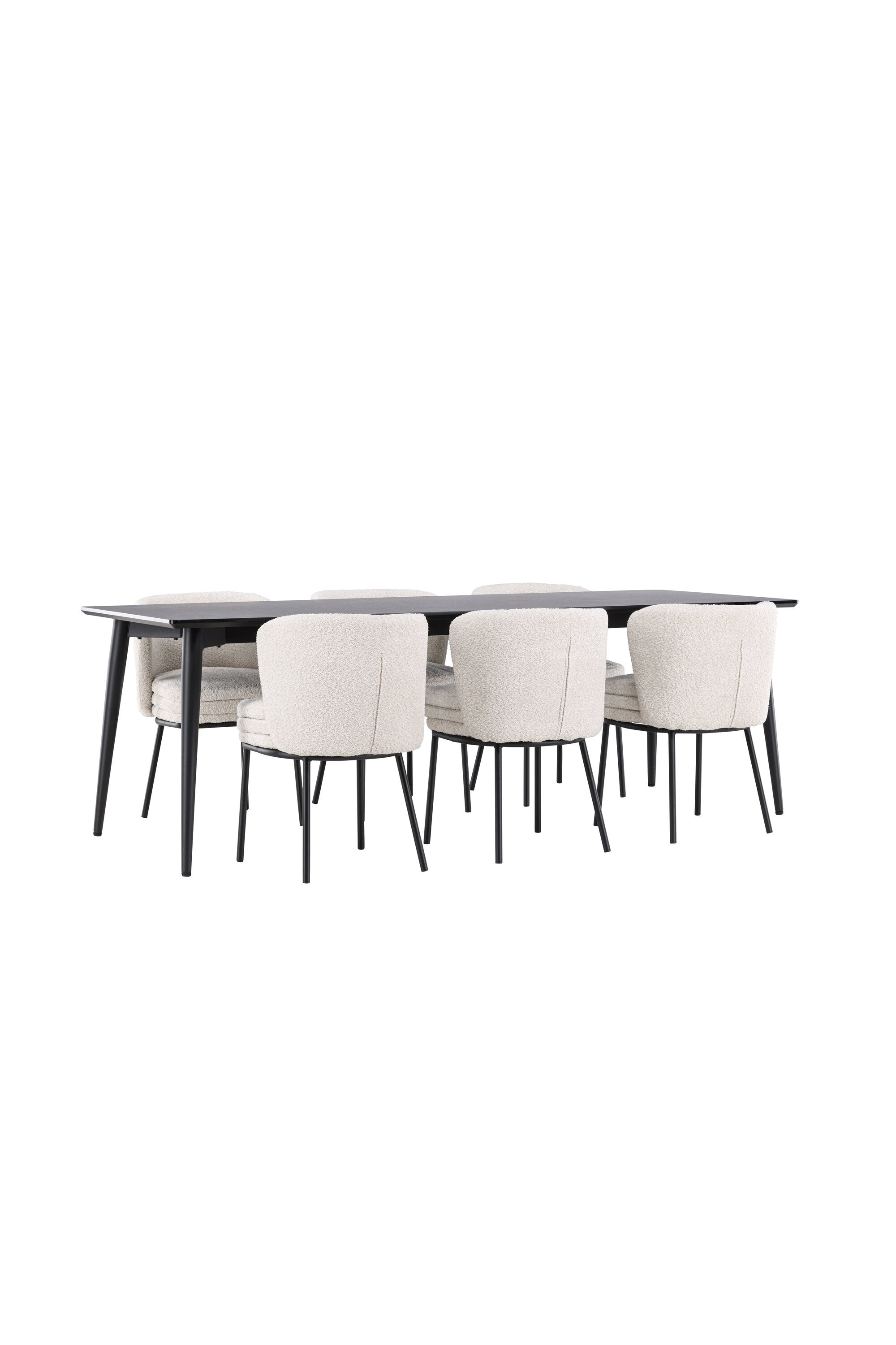 Ellis Matbord med Agnes Matstol-GR Dining Set-Venture Home-peaceofhome.se