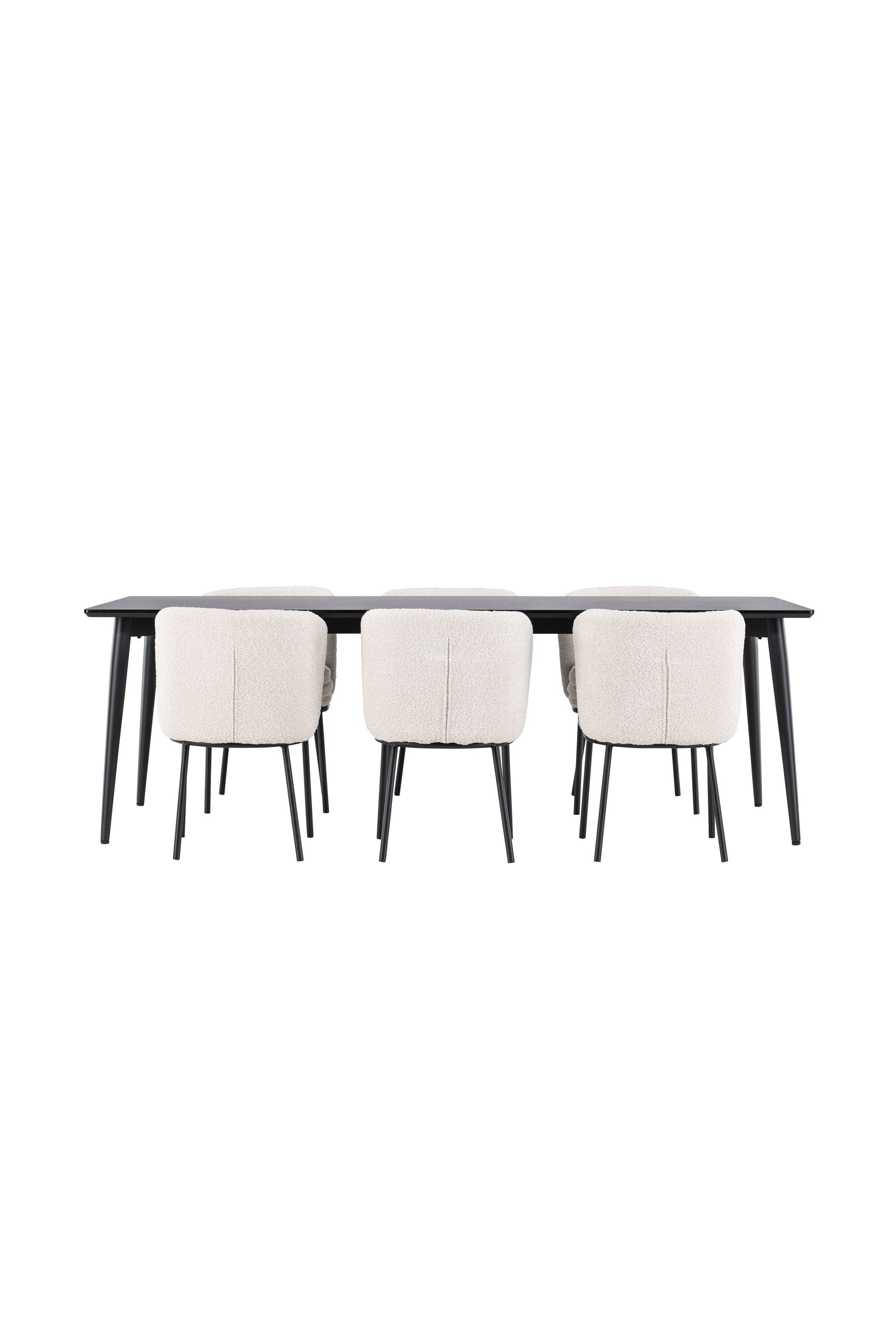 Ellis Matbord med Agnes Matstol-GR Dining Set-Venture Home-peaceofhome.se