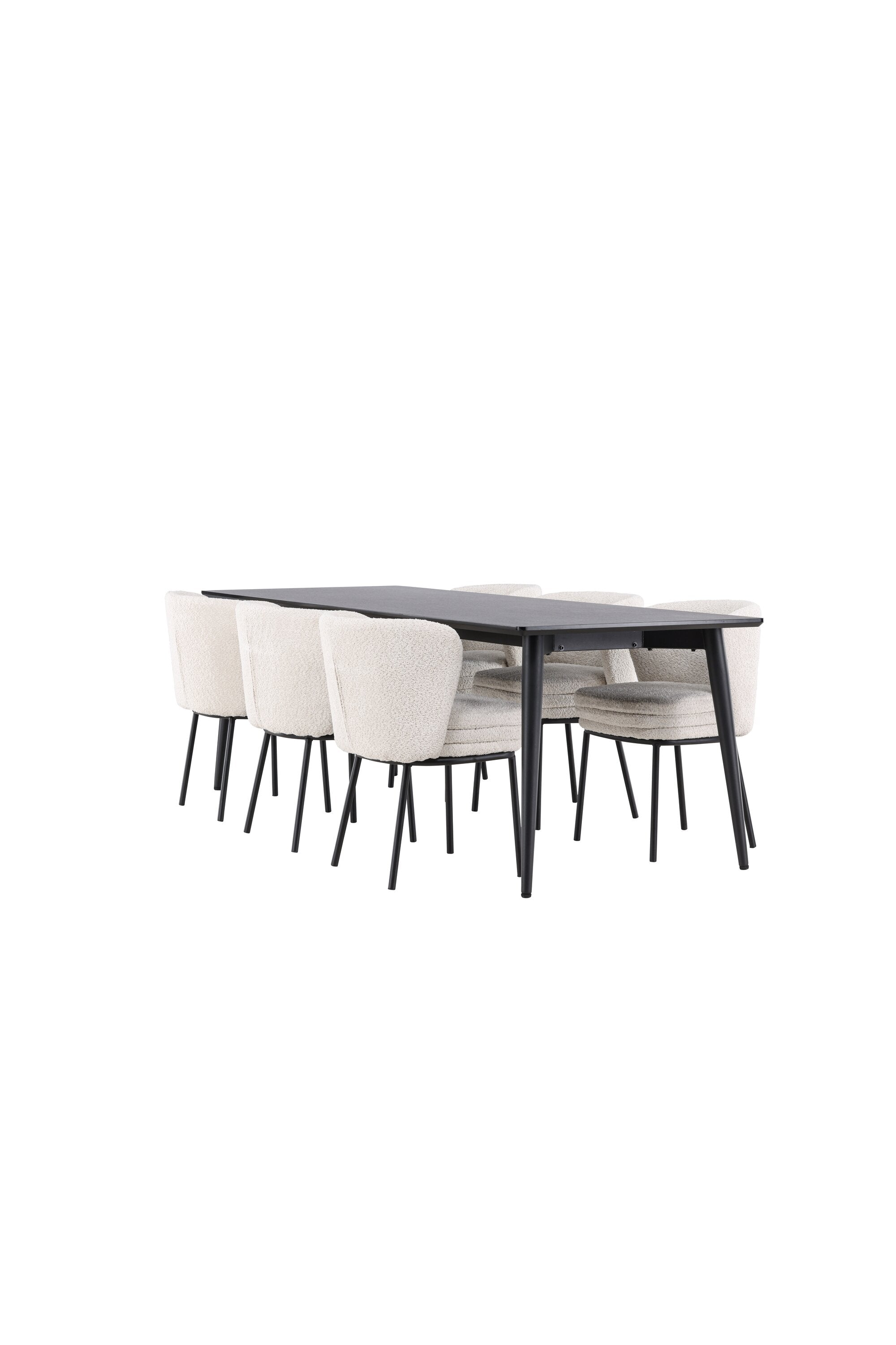 Ellis Matbord med Agnes Matstol-GR Dining Set-Venture Home-peaceofhome.se