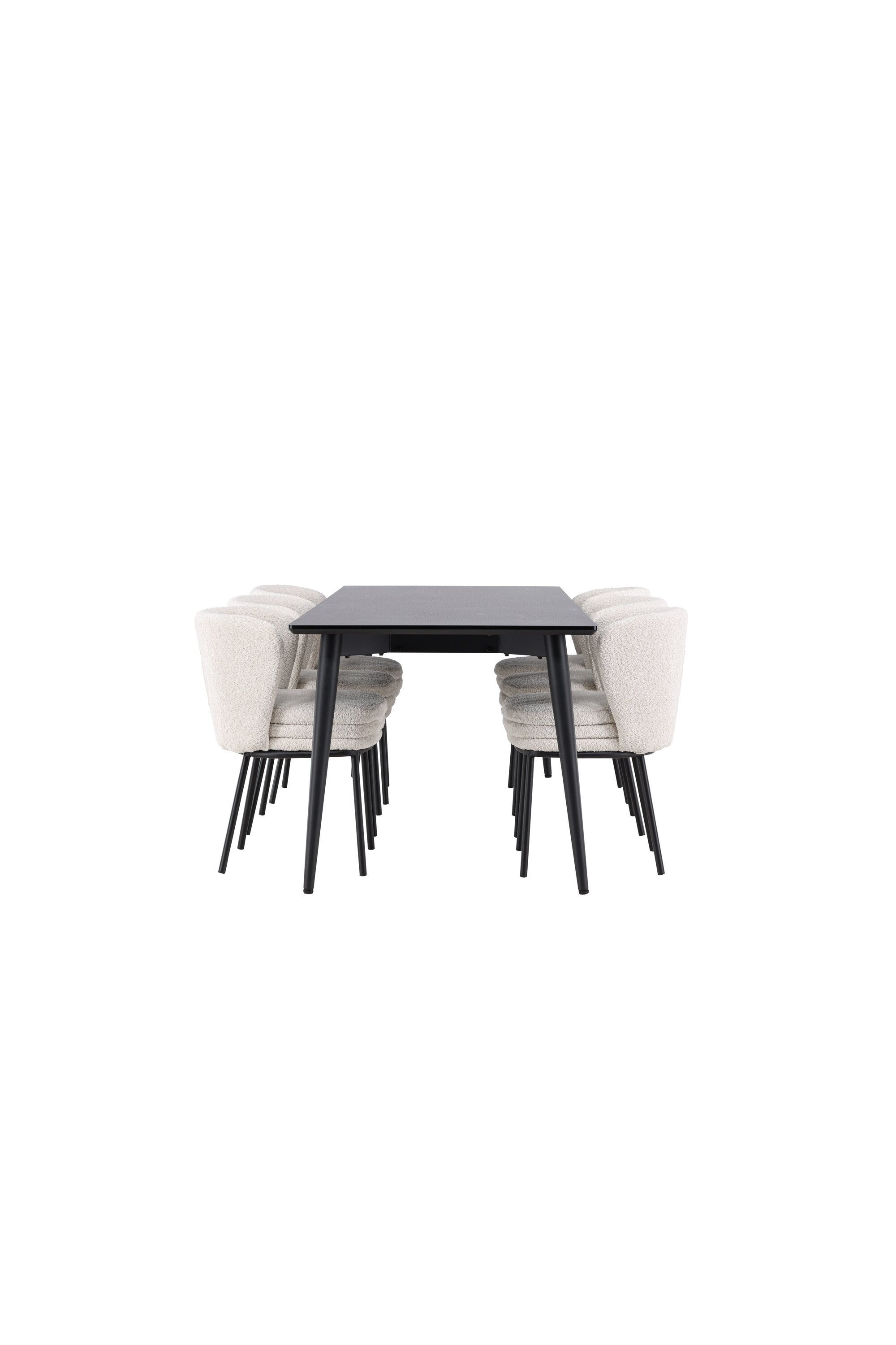 Ellis Matbord med Agnes Matstol-GR Dining Set-Venture Home-peaceofhome.se