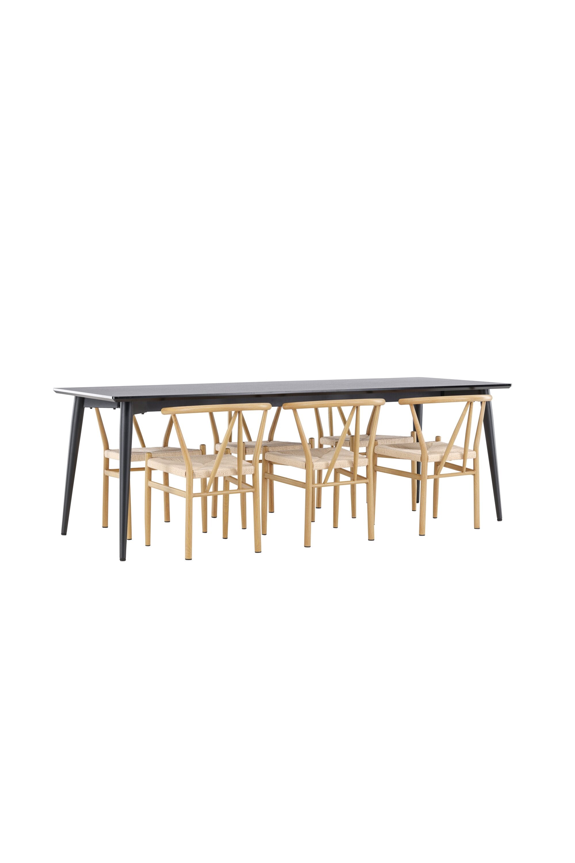 Ellis Matbord med Alfons Matstol-GR Dining Set-Venture Home-peaceofhome.se