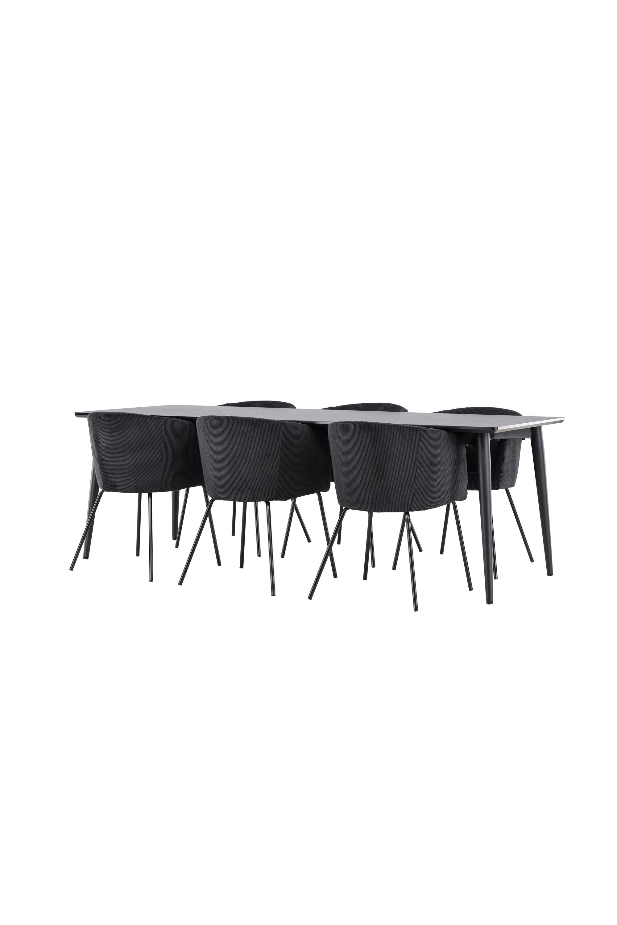 Ellis Matbord med Berit Matstol-GR Dining Set-Venture Home-peaceofhome.se