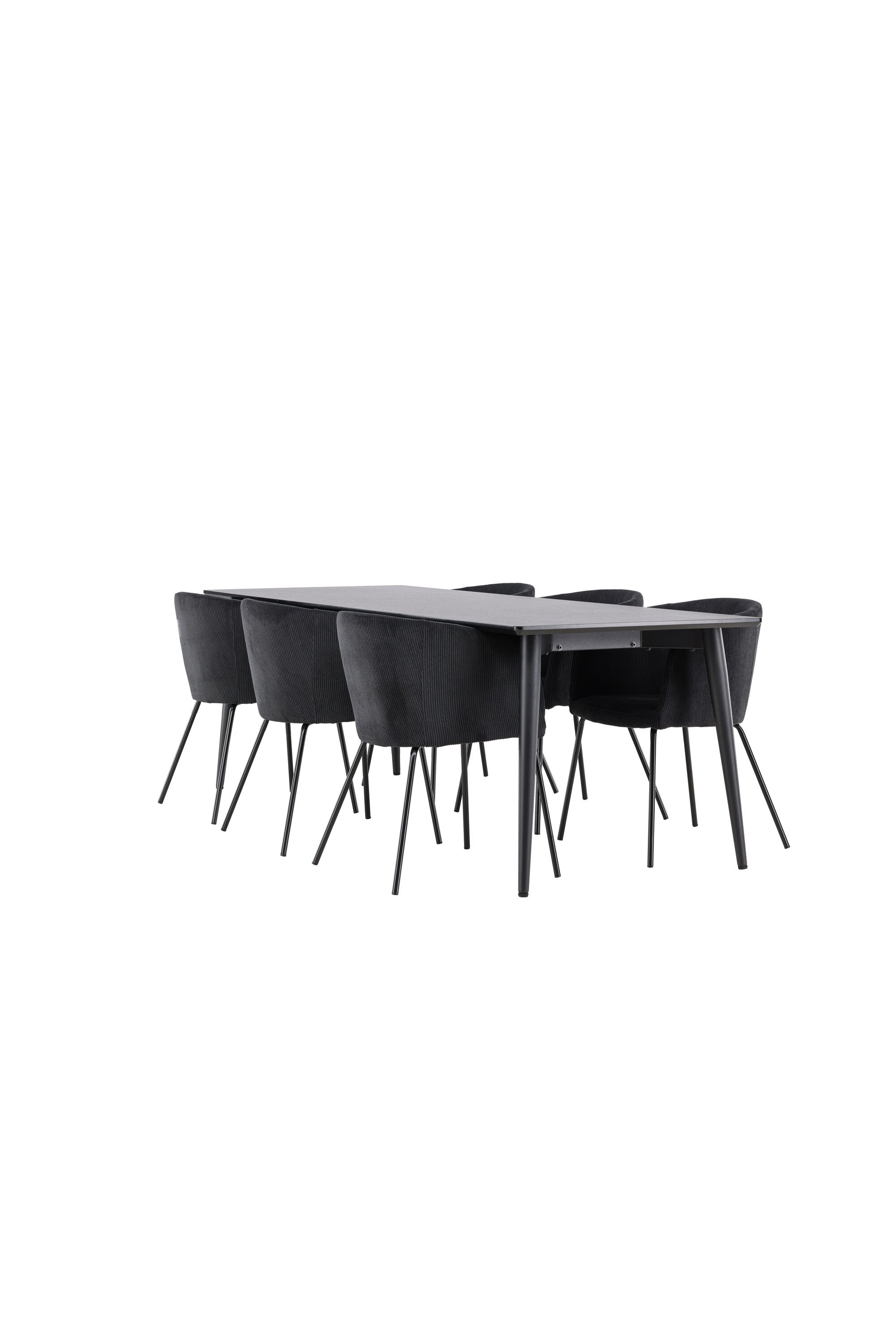 Ellis Matbord med Berit Matstol-GR Dining Set-Venture Home-peaceofhome.se