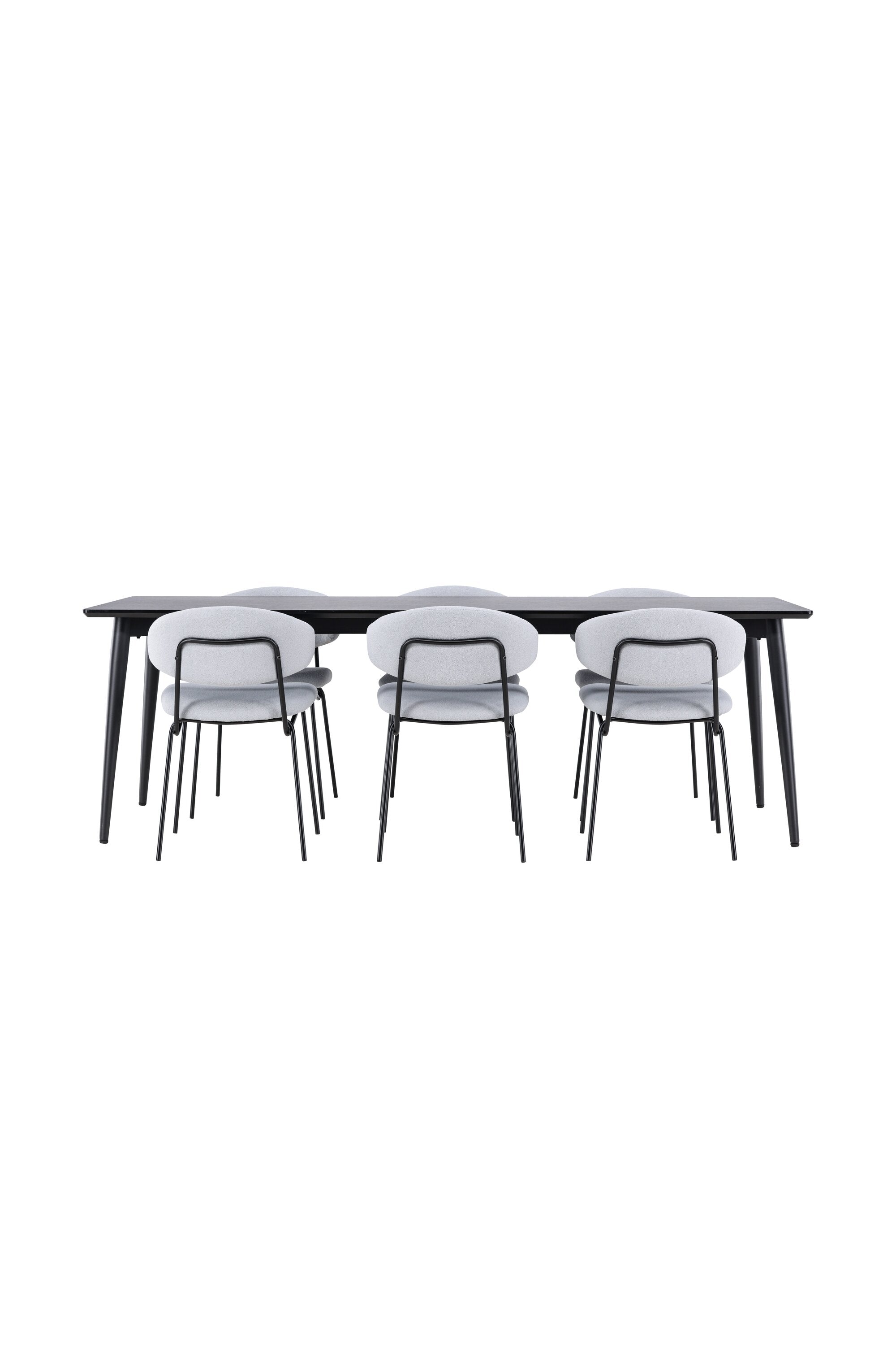 Ellis Matbord med Chico Matstol-GR Dining Set-Venture Home-peaceofhome.se