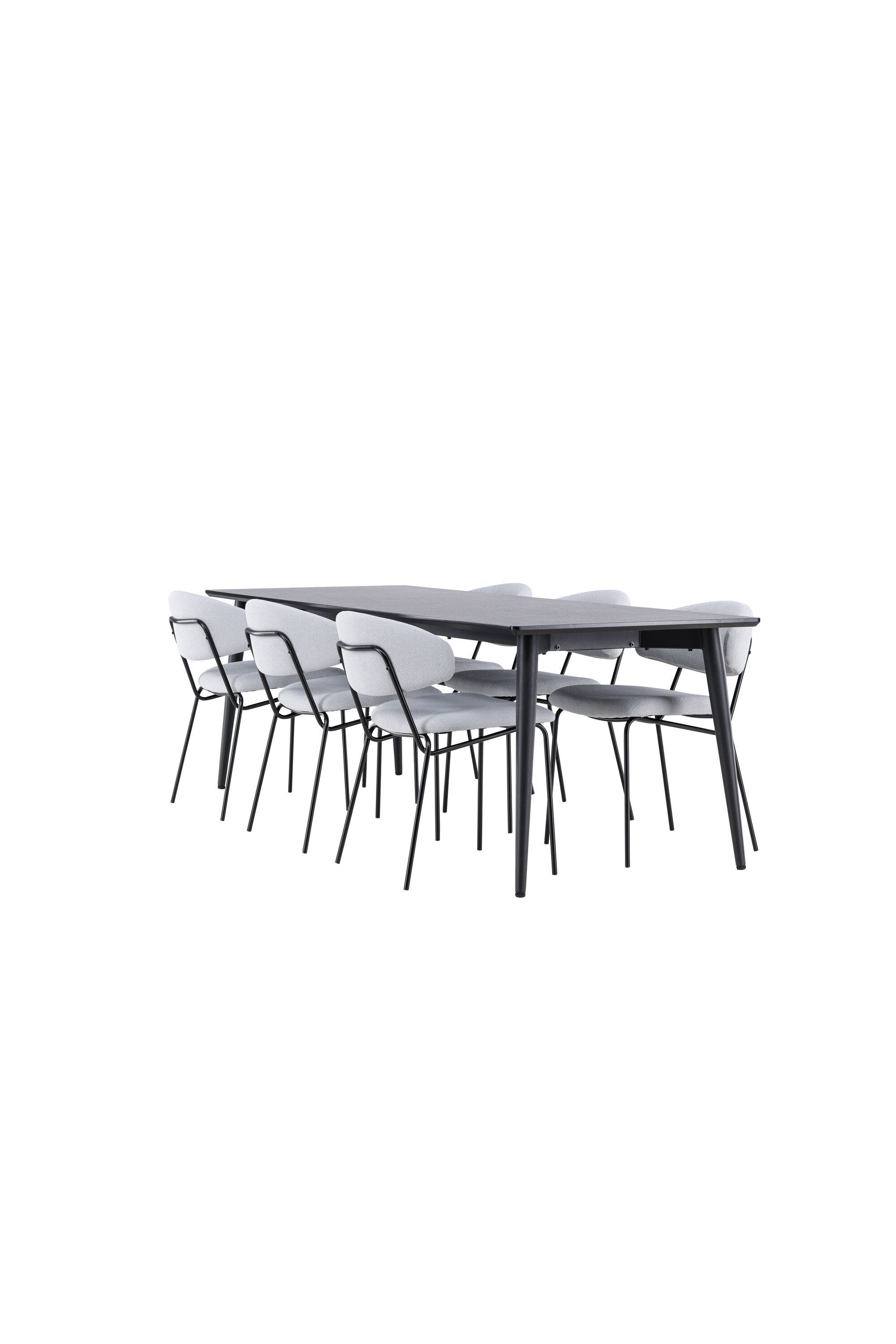 Ellis Matbord med Chico Matstol-GR Dining Set-Venture Home-peaceofhome.se