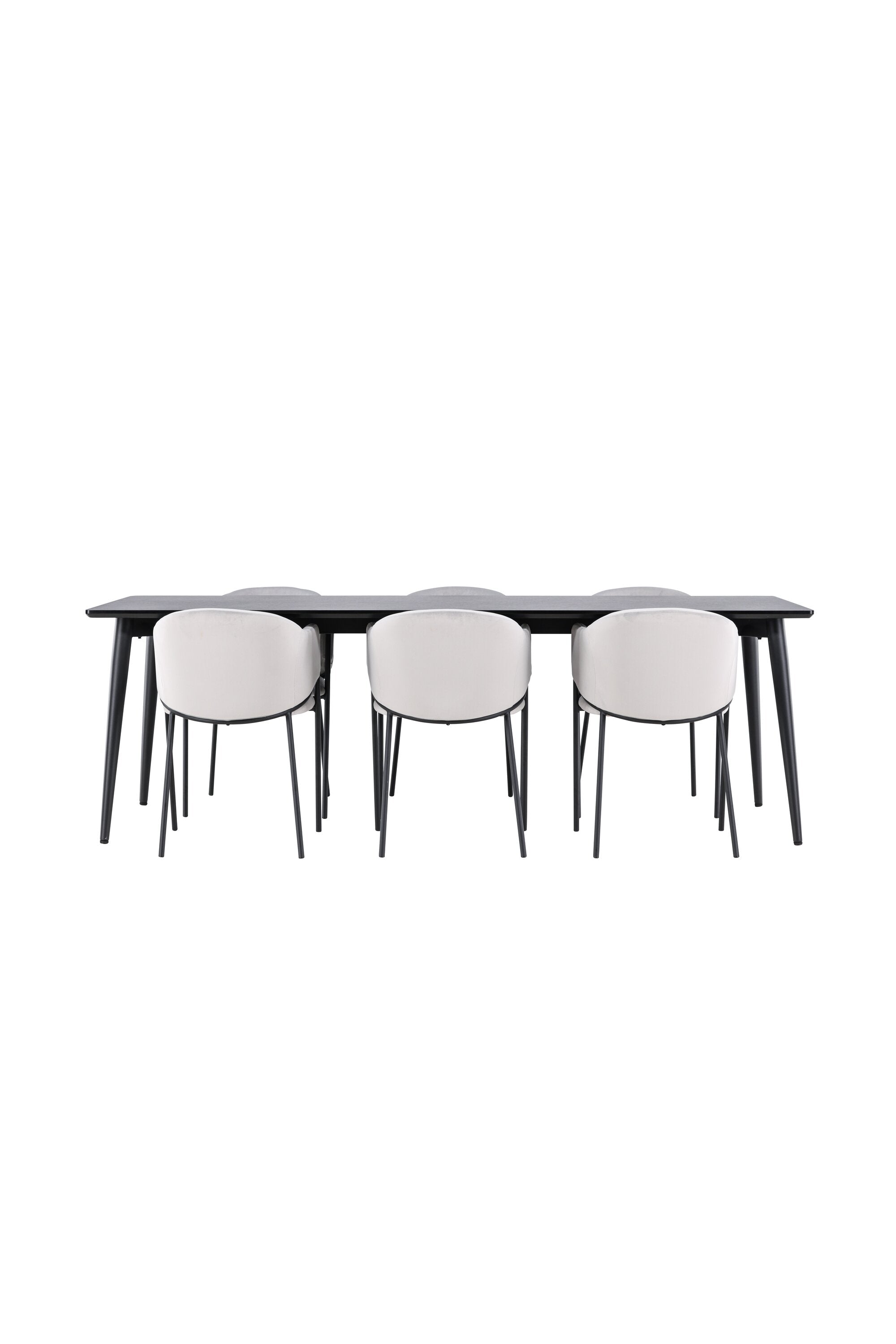 Ellis Matbord med Evelina Matstol-GR Dining Set-Venture Home-peaceofhome.se