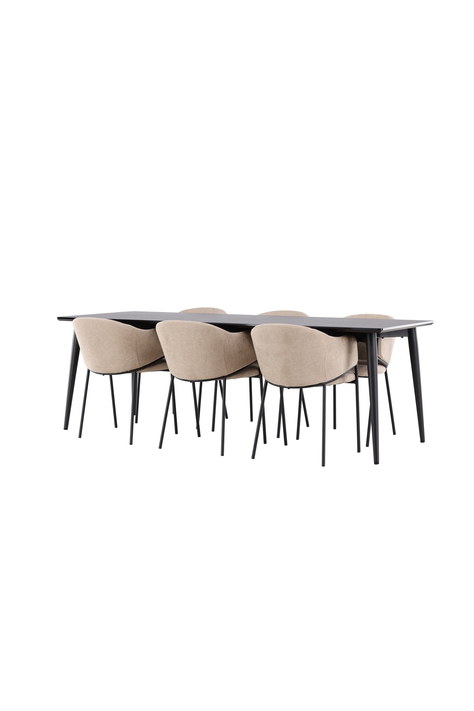 Ellis Matbord med Evelina Matstol-GR Dining Set-Venture Home-peaceofhome.se