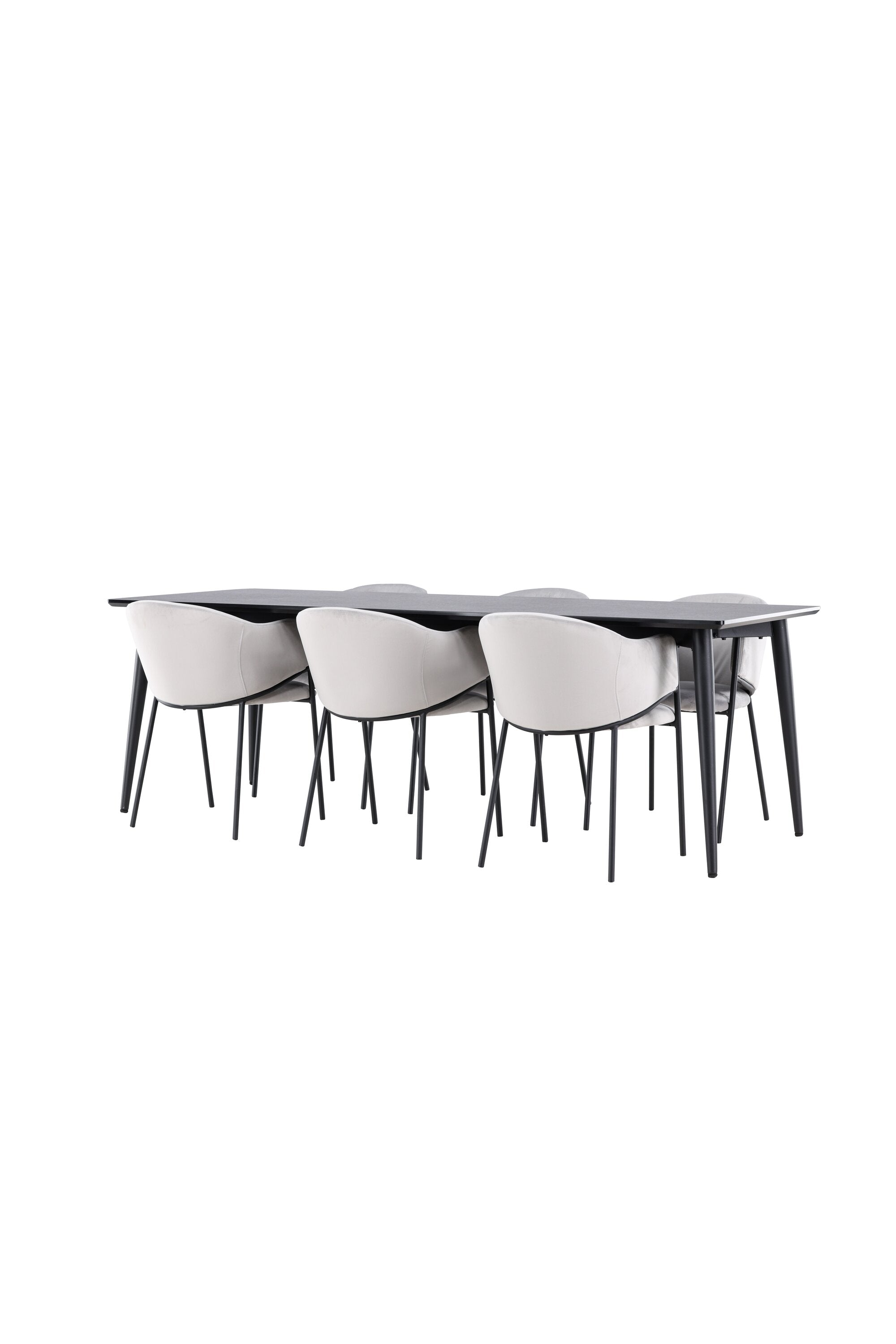 Ellis Matbord med Evelina Matstol-GR Dining Set-Venture Home-peaceofhome.se