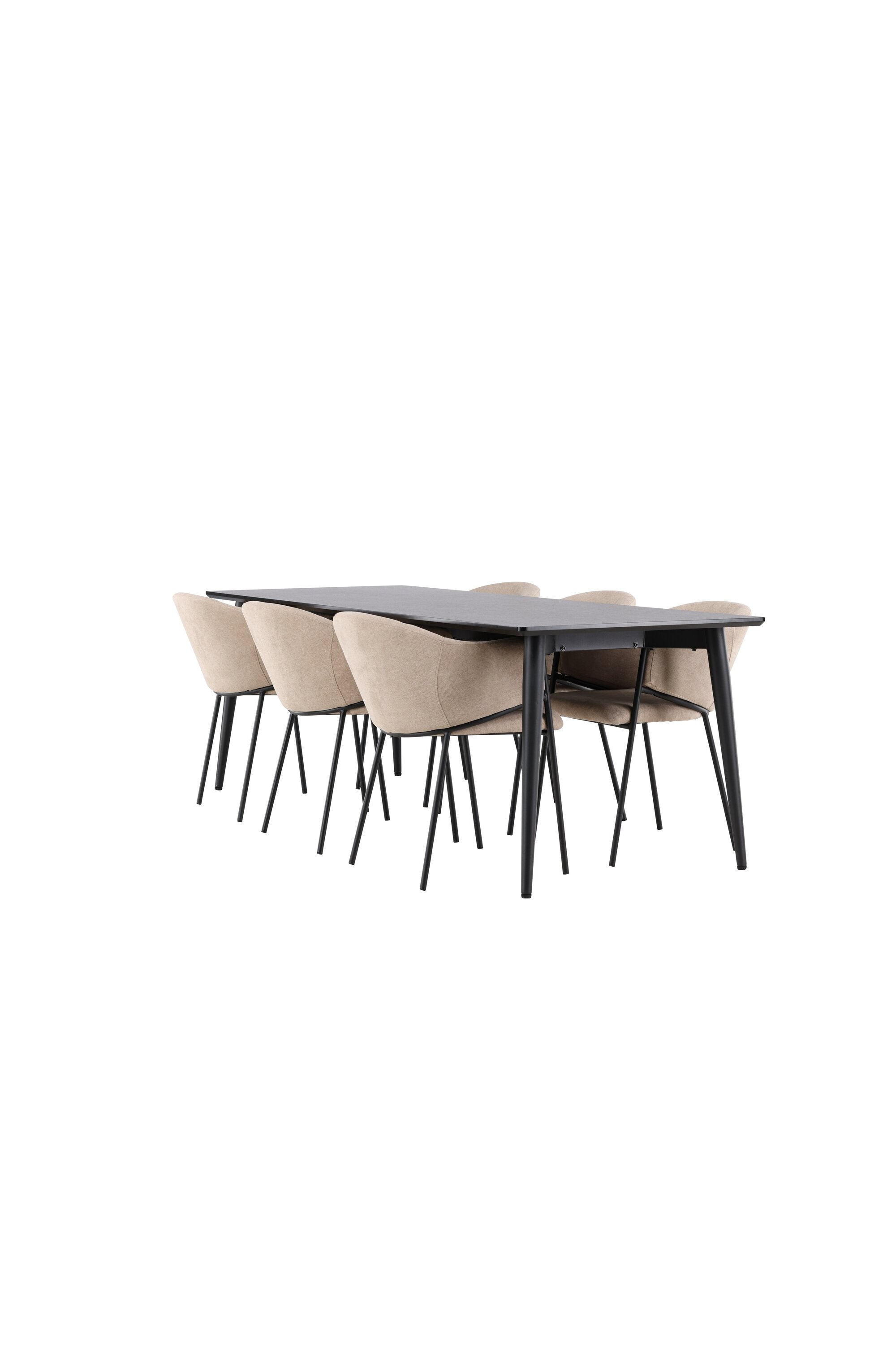 Ellis Matbord med Evelina Matstol-GR Dining Set-Venture Home-peaceofhome.se