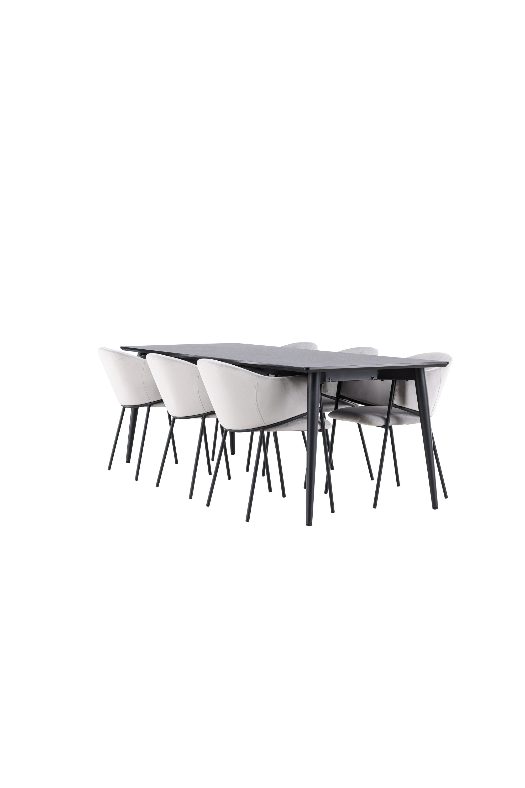 Ellis Matbord med Evelina Matstol-GR Dining Set-Venture Home-peaceofhome.se