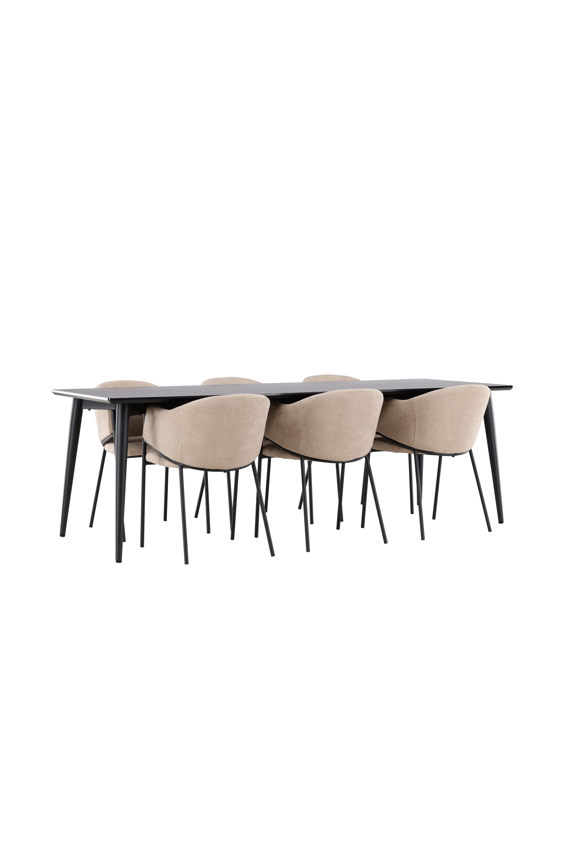 Ellis Matbord med Evelina Matstol-GR Dining Set-Venture Home-peaceofhome.se