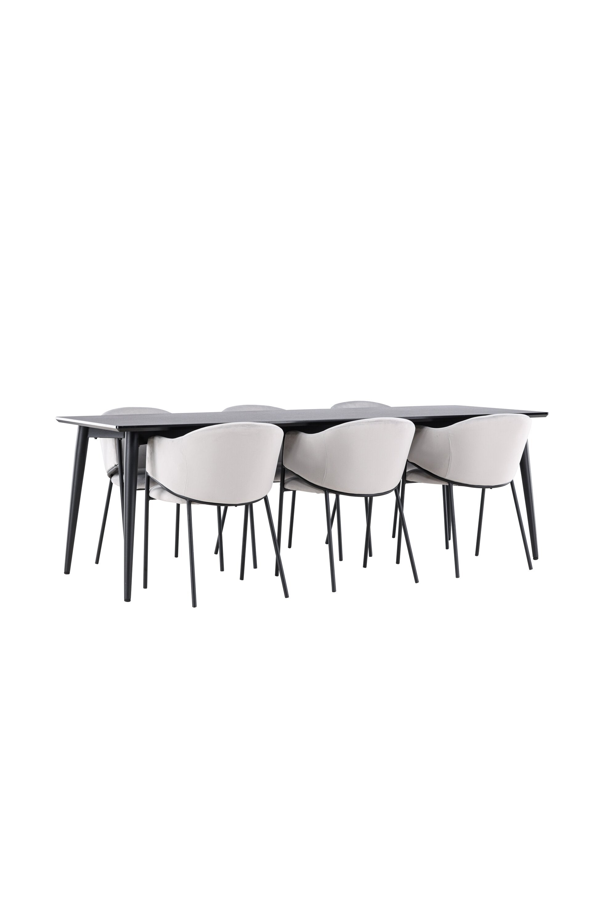 Ellis Matbord med Evelina Matstol-GR Dining Set-Venture Home-peaceofhome.se