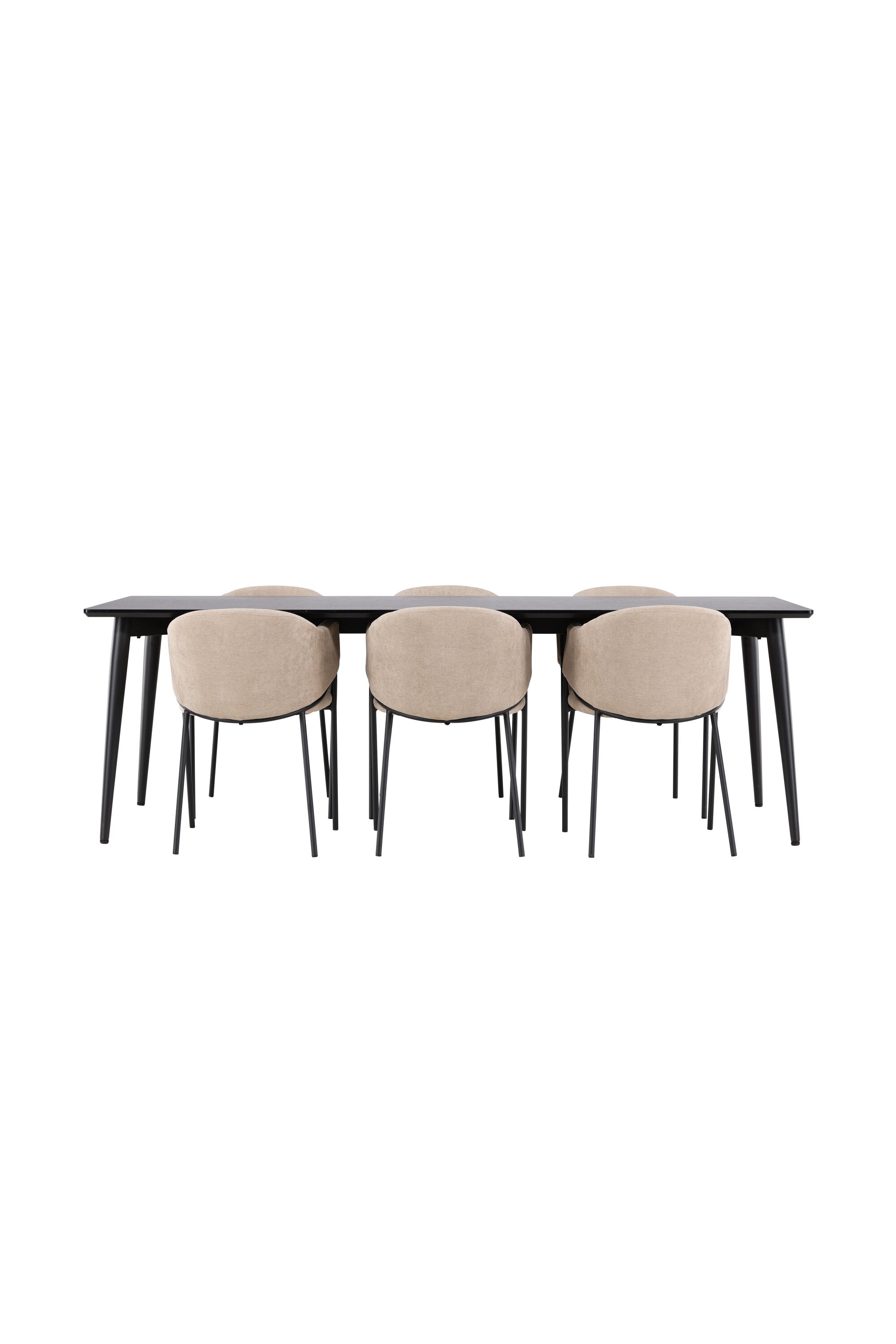 Ellis Matbord med Evelina Matstol-GR Dining Set-Venture Home-peaceofhome.se