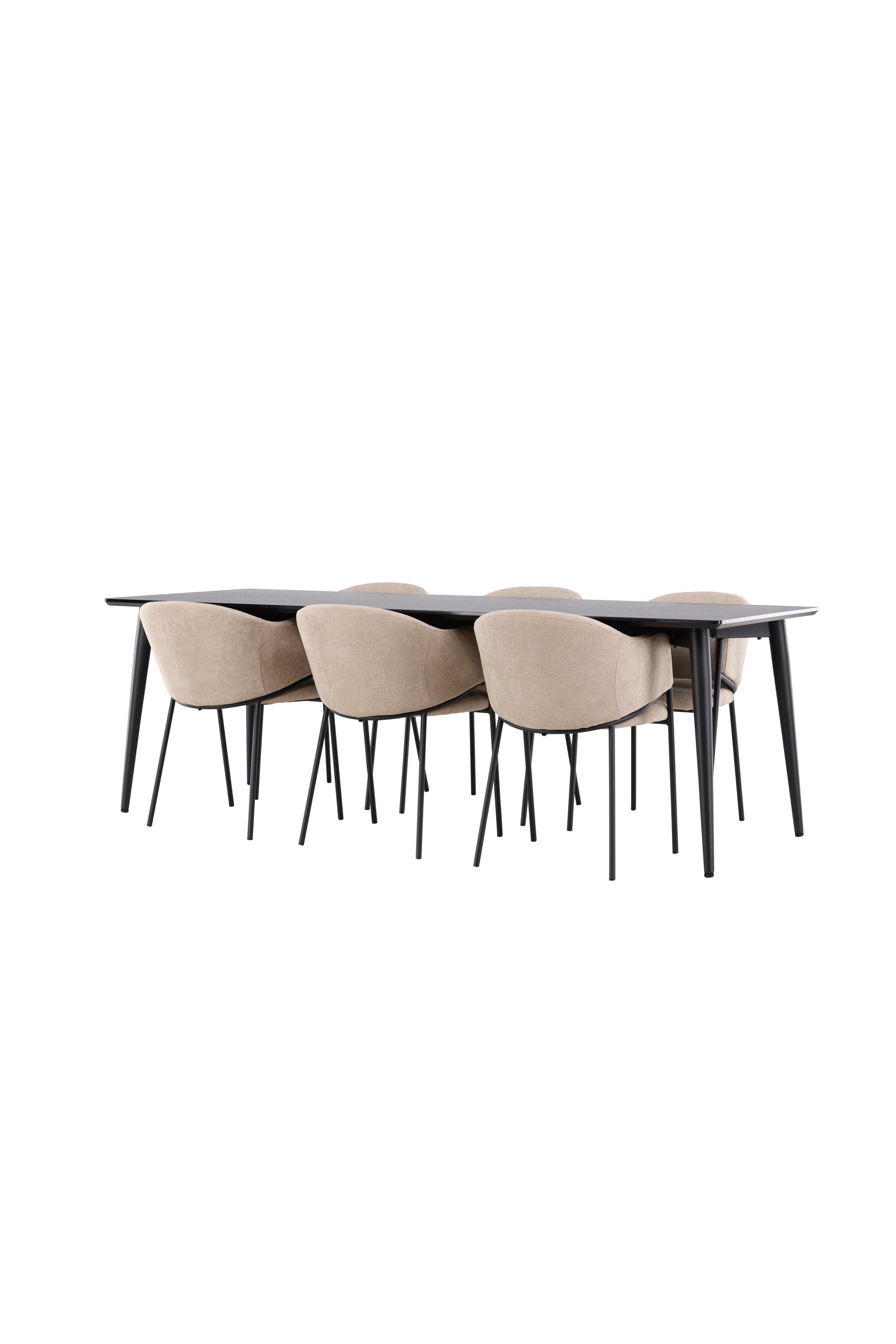 Ellis Matbord med Evelina Matstol-GR Dining Set-Venture Home-peaceofhome.se