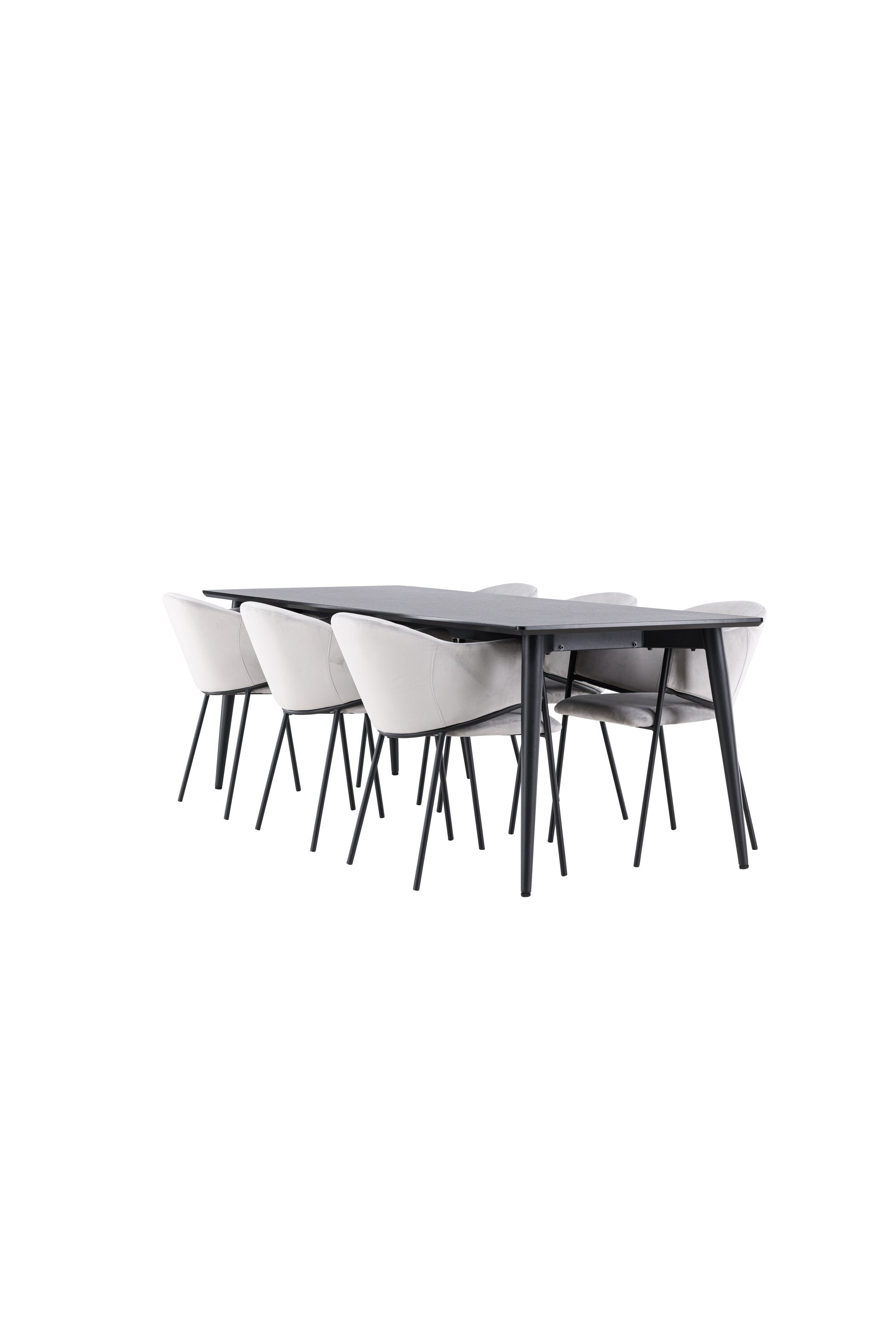 Ellis Matbord med Evelina Matstol-GR Dining Set-Venture Home-peaceofhome.se