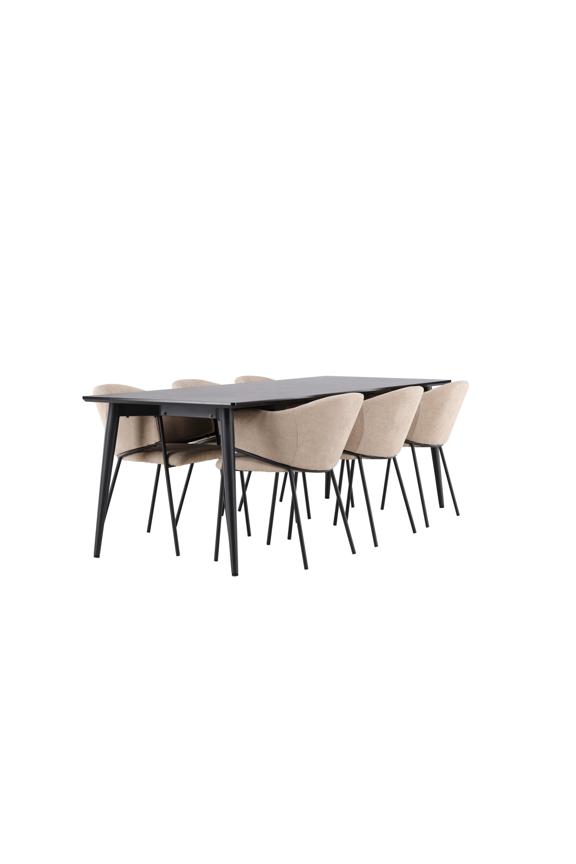 Ellis Matbord med Evelina Matstol-GR Dining Set-Venture Home-peaceofhome.se