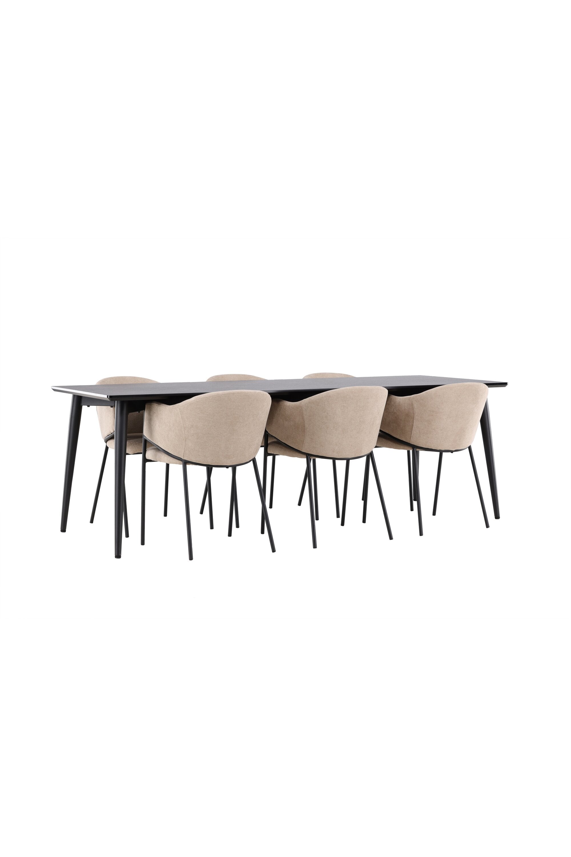 Ellis Matbord med Evelina Matstol-GR Dining Set-Venture Home-peaceofhome.se