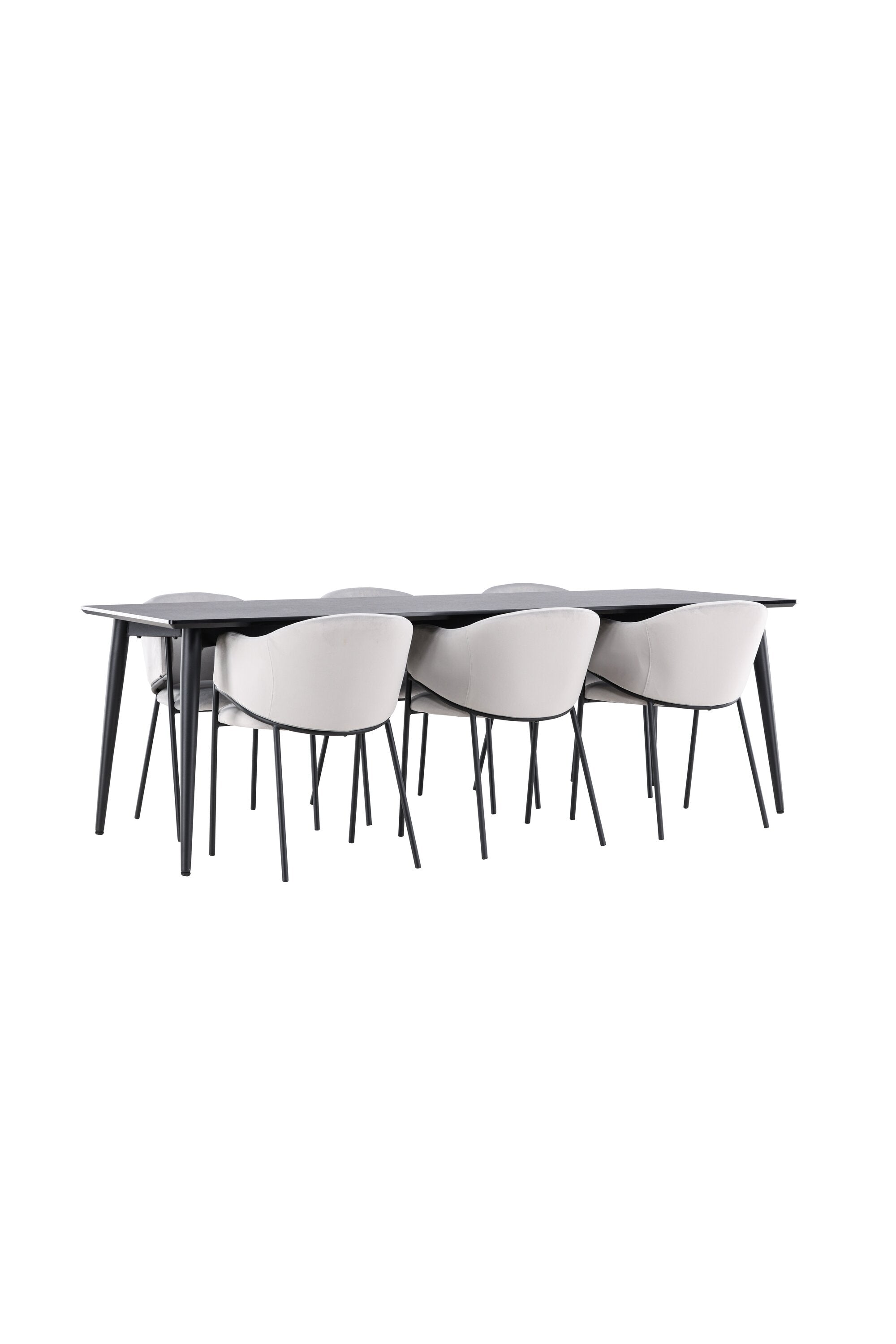 Ellis Matbord med Evelina Matstol-GR Dining Set-Venture Home-peaceofhome.se