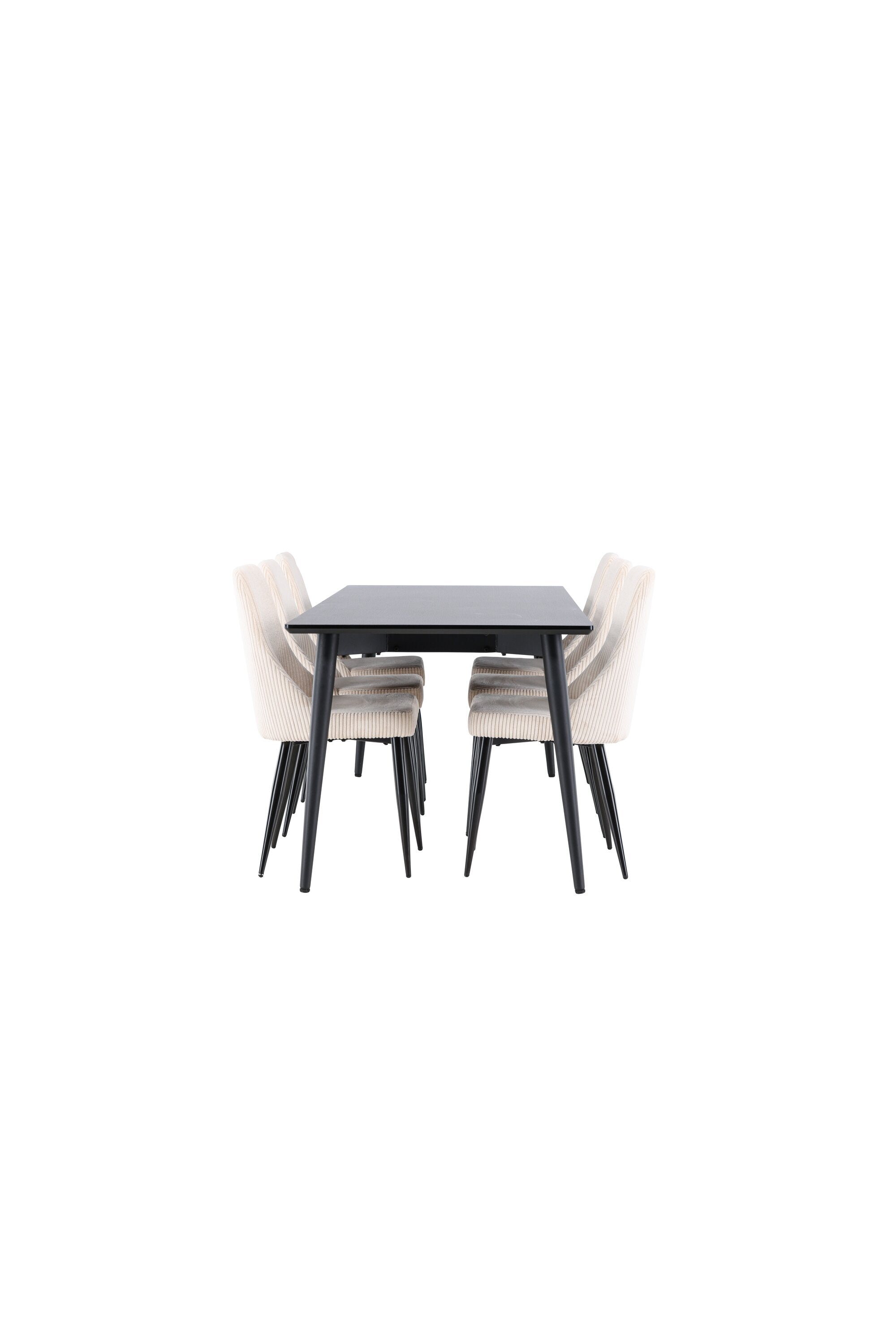 Ellis Matbord med Leone Matstol-GR Dining Set-Venture Home-peaceofhome.se