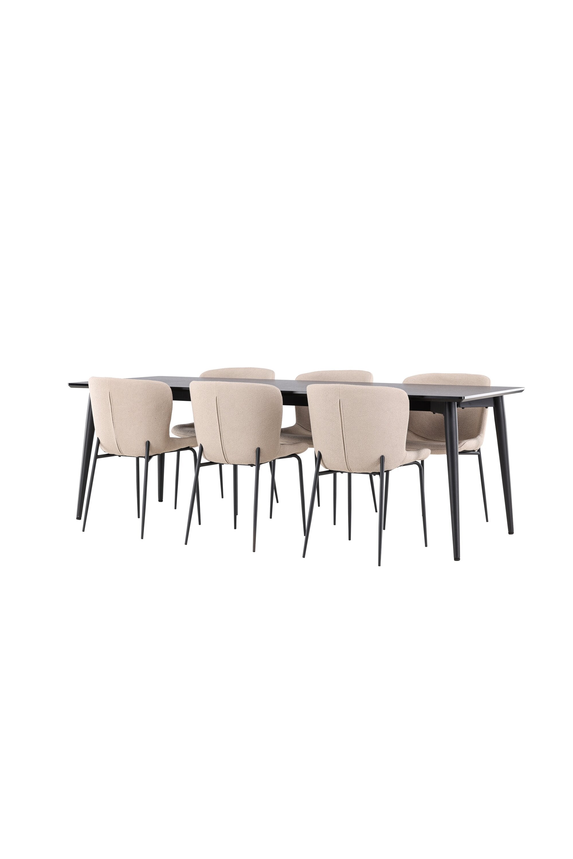 Ellis Matbord med Modesto Matstol-GR Dining Set-Venture Home-peaceofhome.se