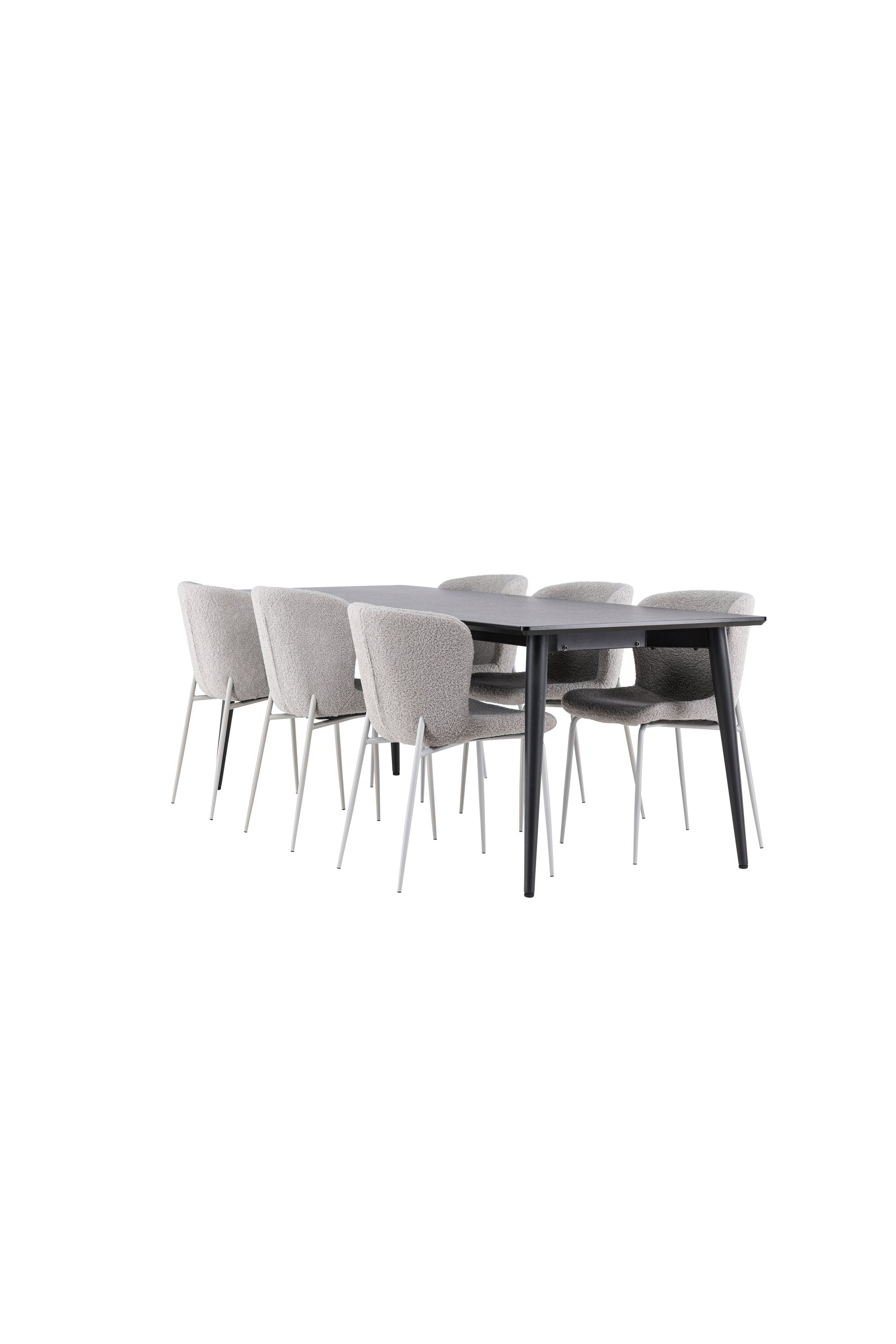 Ellis Matbord med Modesto Matstol-GR Dining Set-Venture Home-peaceofhome.se