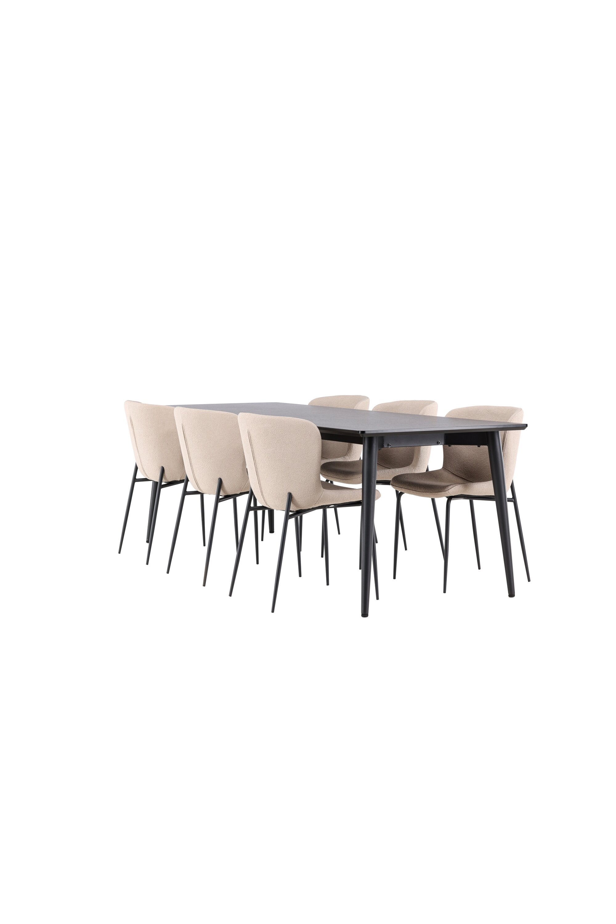 Ellis Matbord med Modesto Matstol-GR Dining Set-Venture Home-peaceofhome.se