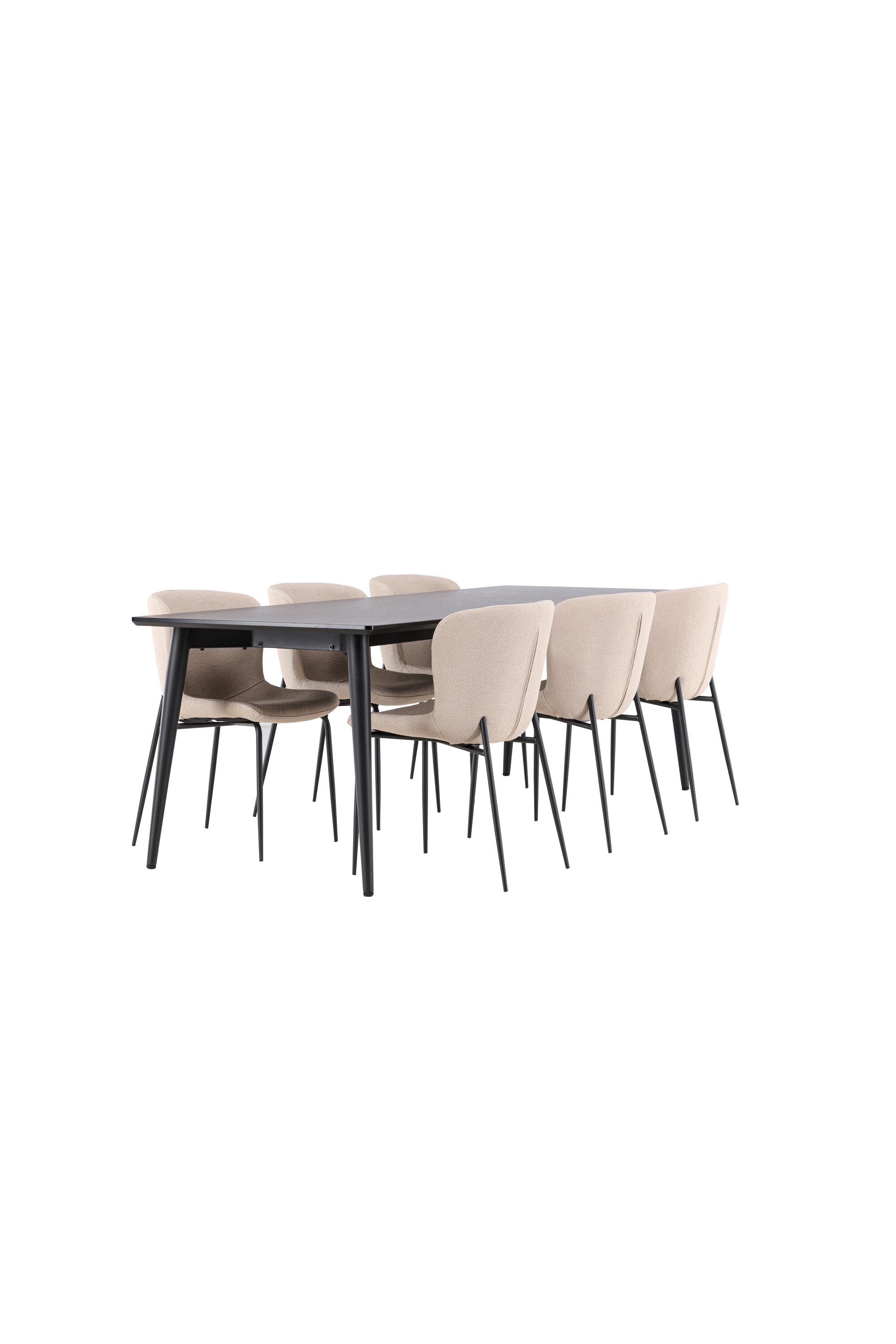 Ellis Matbord med Modesto Matstol-GR Dining Set-Venture Home-peaceofhome.se