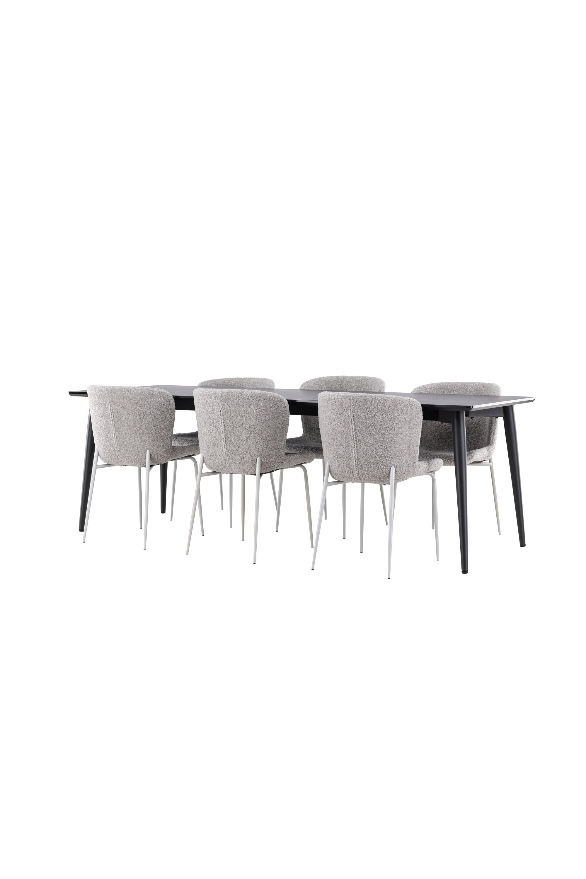 Ellis Matbord med Modesto Matstol-GR Dining Set-Venture Home-peaceofhome.se