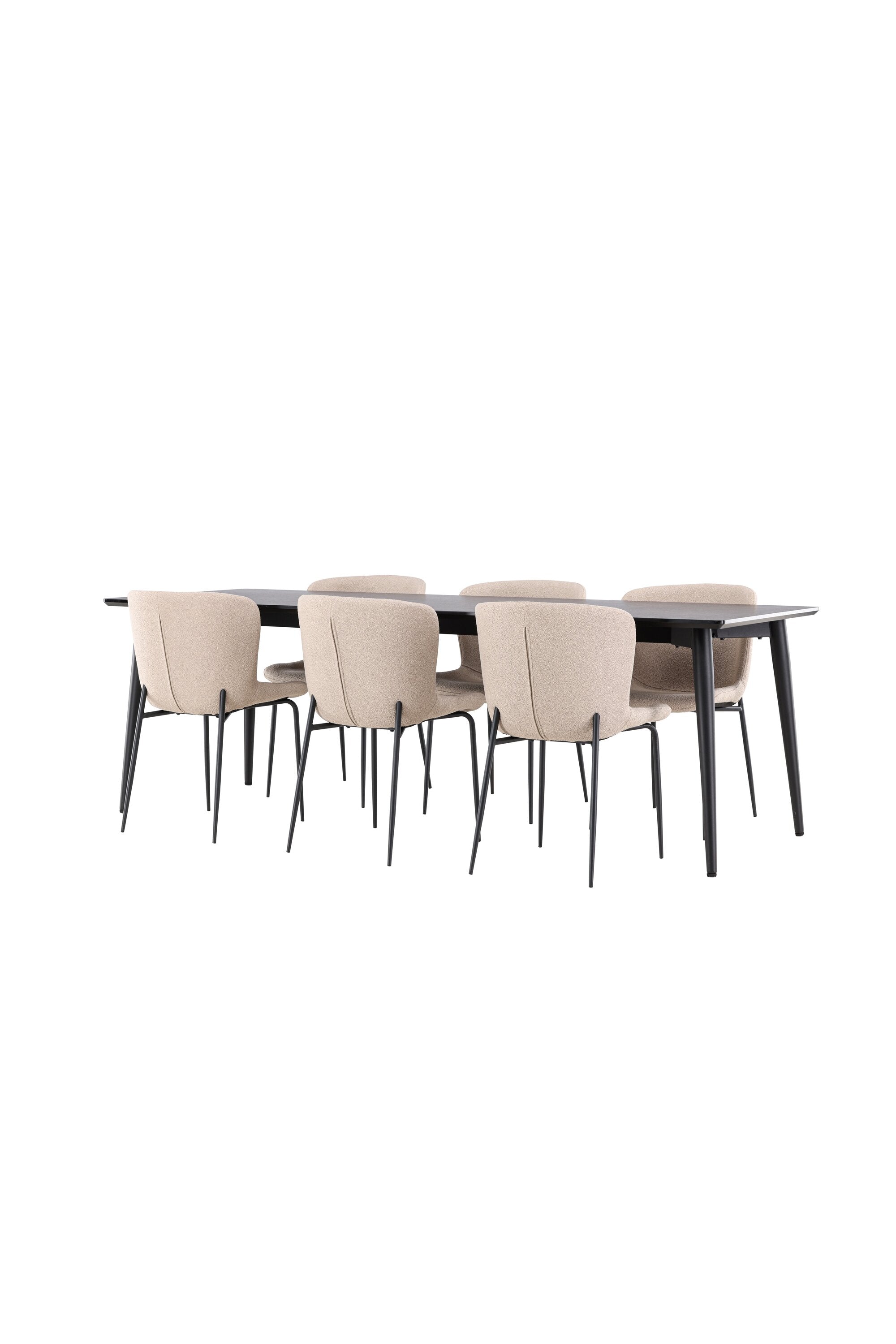 Ellis Matbord med Modesto Matstol-GR Dining Set-Venture Home-peaceofhome.se