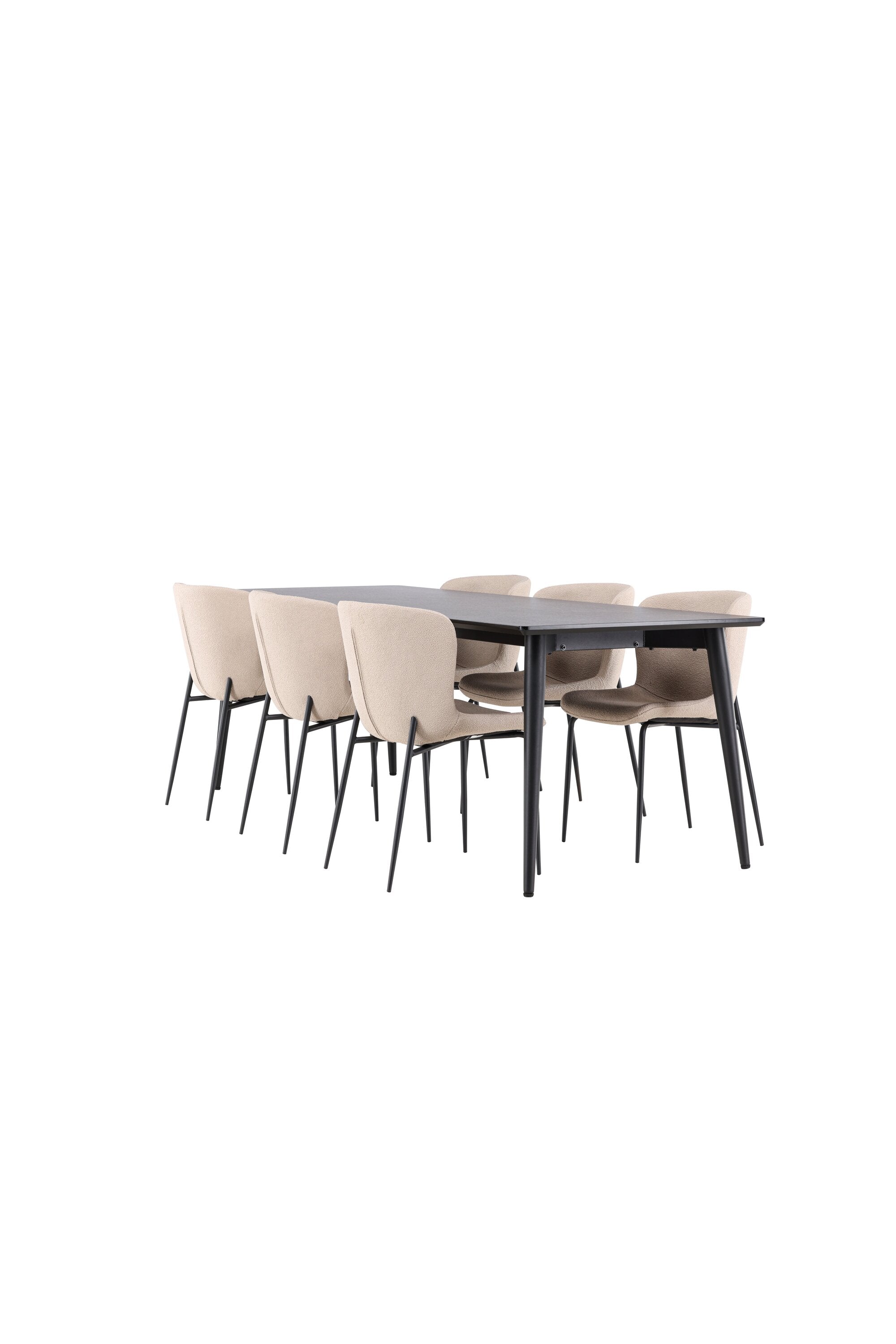 Ellis Matbord med Modesto Matstol-GR Dining Set-Venture Home-peaceofhome.se