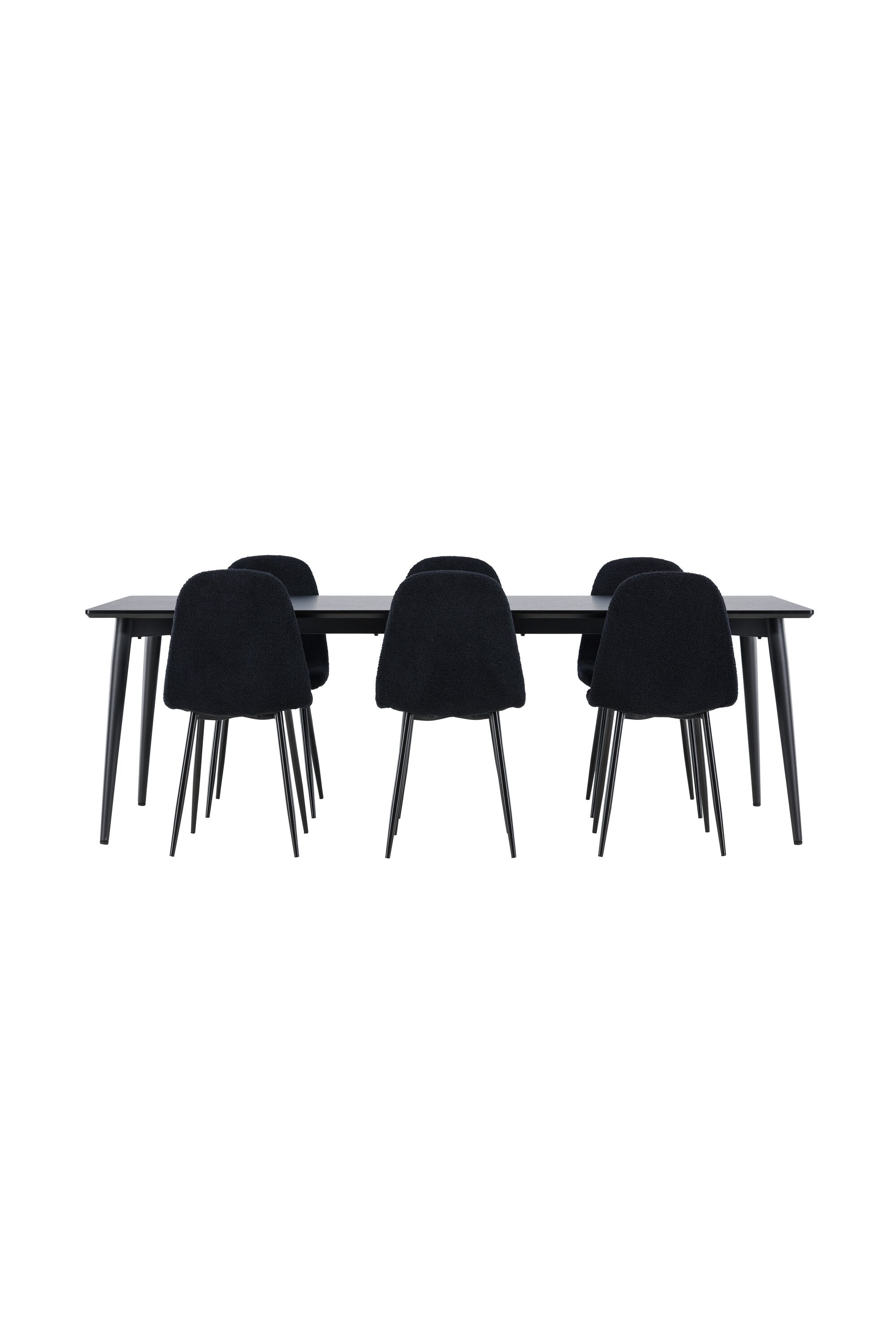 Ellis Matbord med Polar Matstol-GR Dining Set-Venture Home-peaceofhome.se