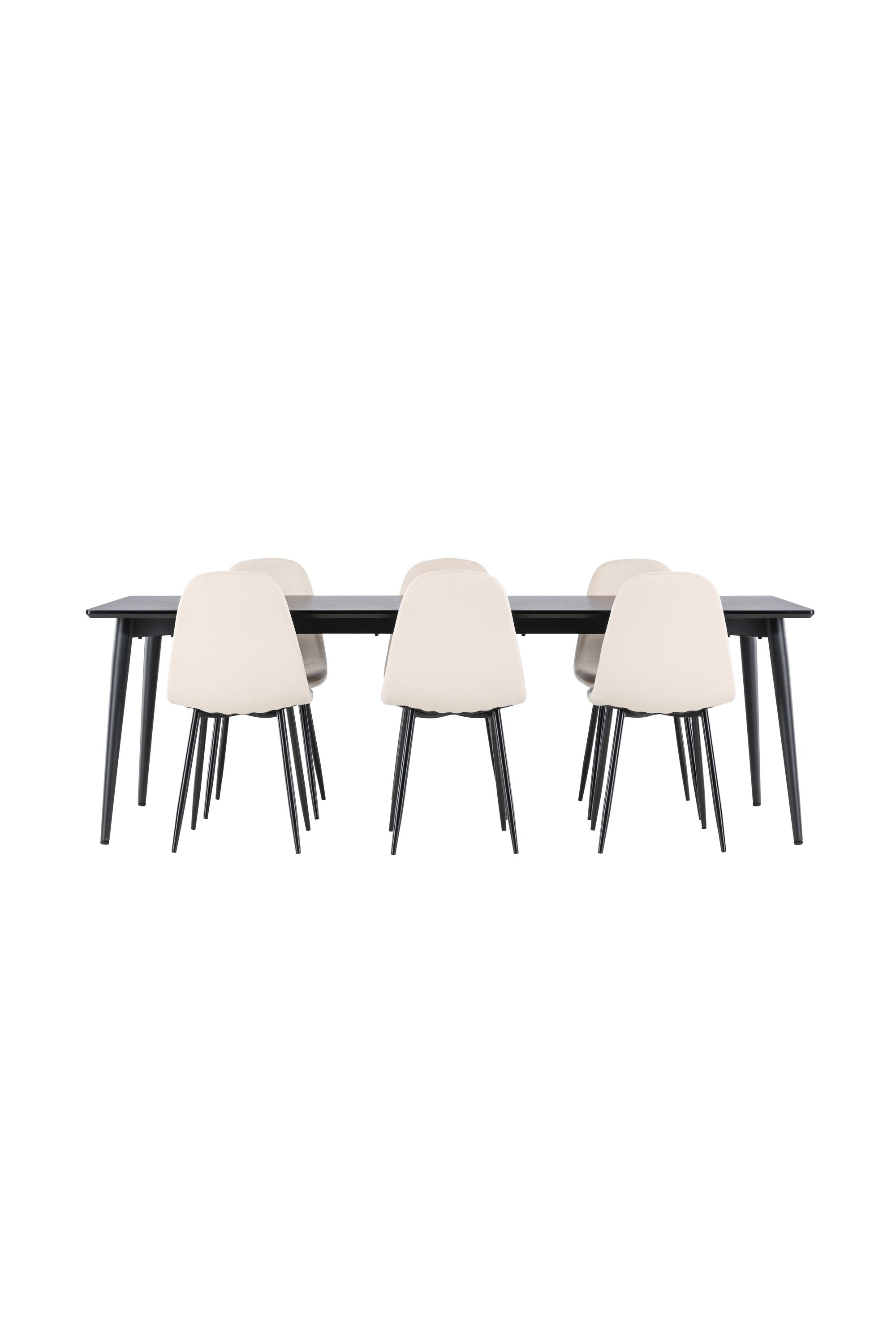 Ellis Matbord med Polar Matstol-GR Dining Set-Venture Home-peaceofhome.se